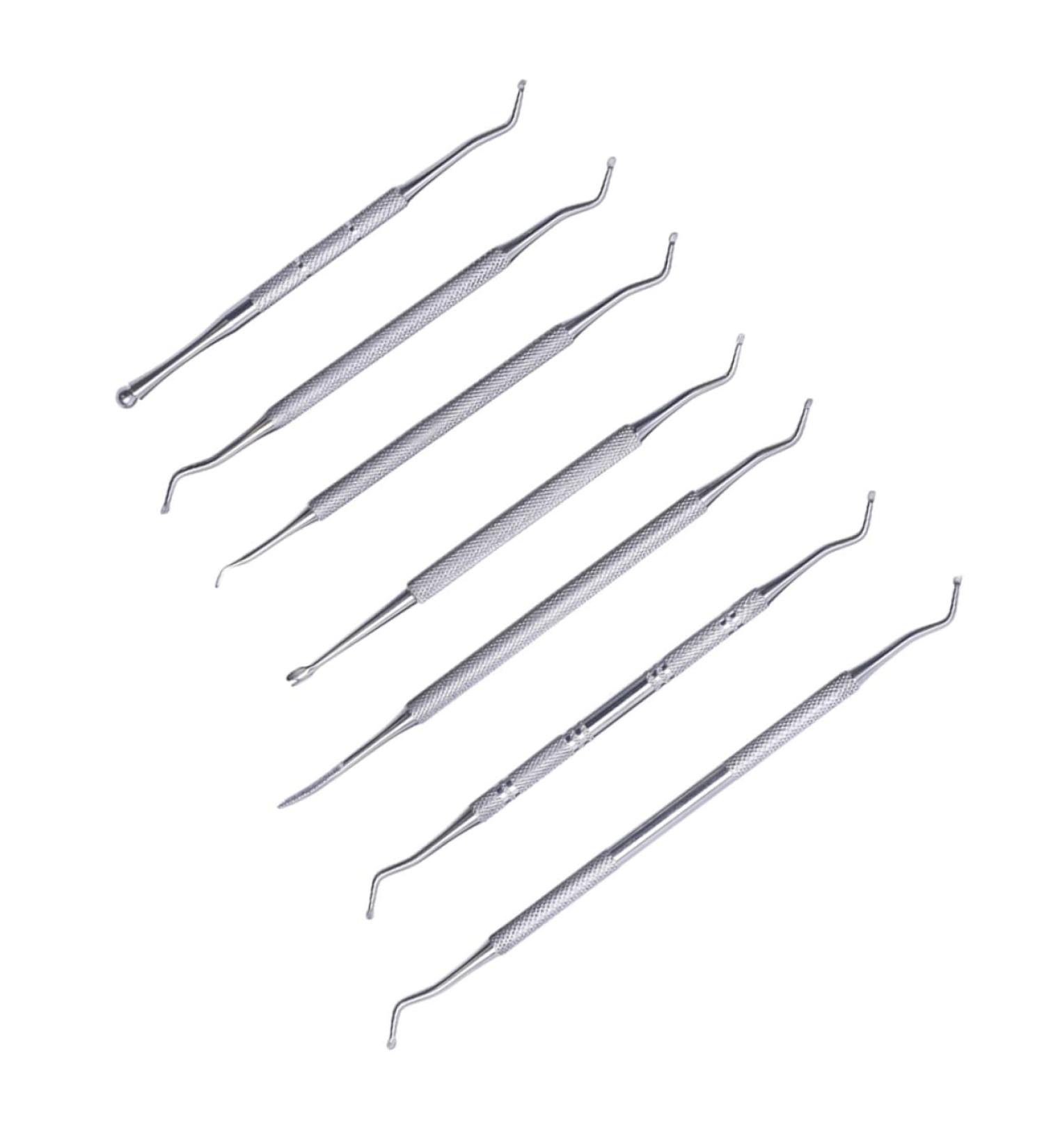 minkissy 1 Set Manicure Tools Metal Nail Pusher Cuticle Remover Cuticle Tool Precision Fine Point Nail Cuticle Trimmer for Craft Cuticle Stick Putter Stainless Steel Exfoliating - Buy Online on SooperMarket.com