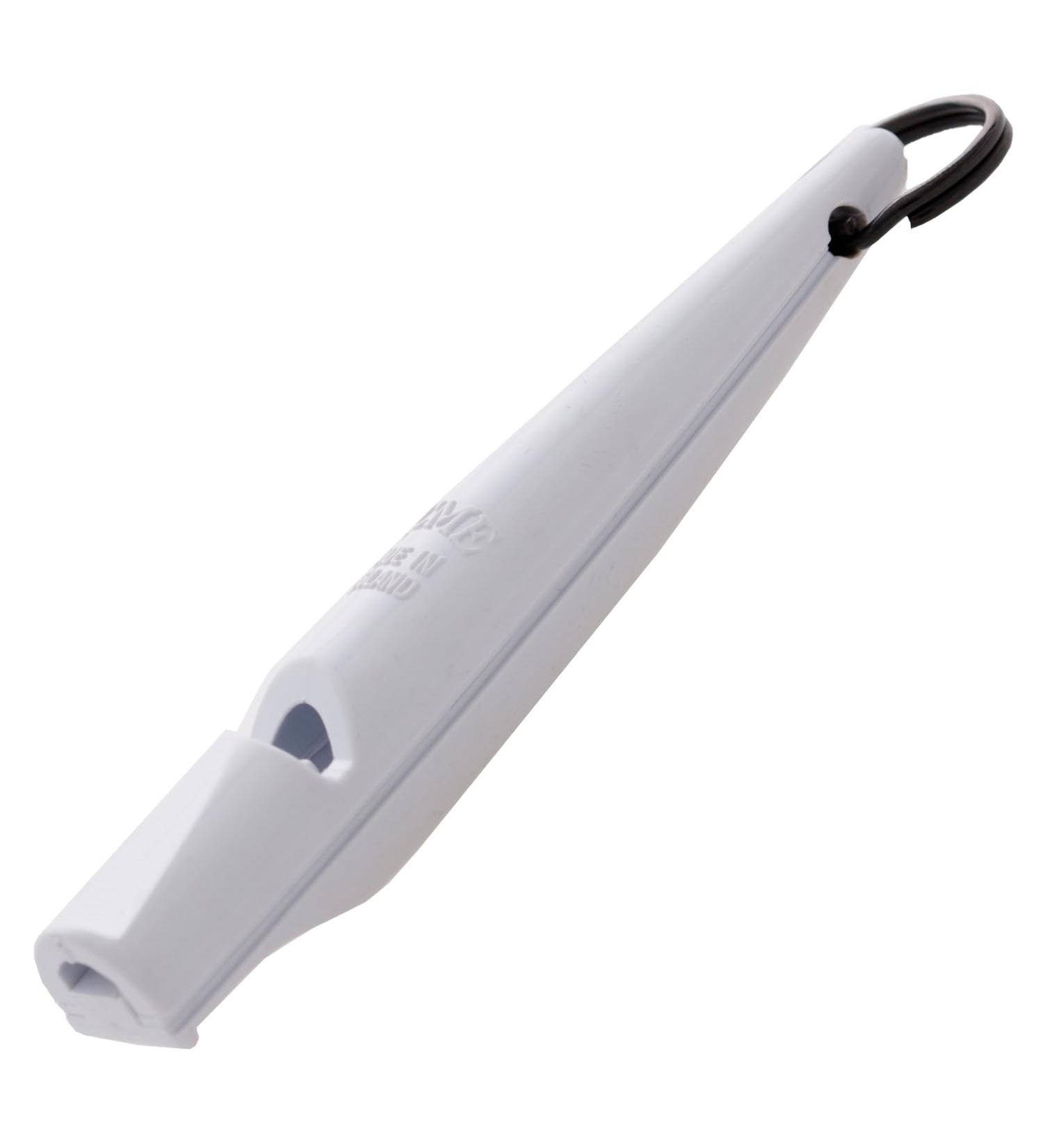 ACME dog whistle No. 211.5 with instructions - The original from England: loud and far-reaching (White)