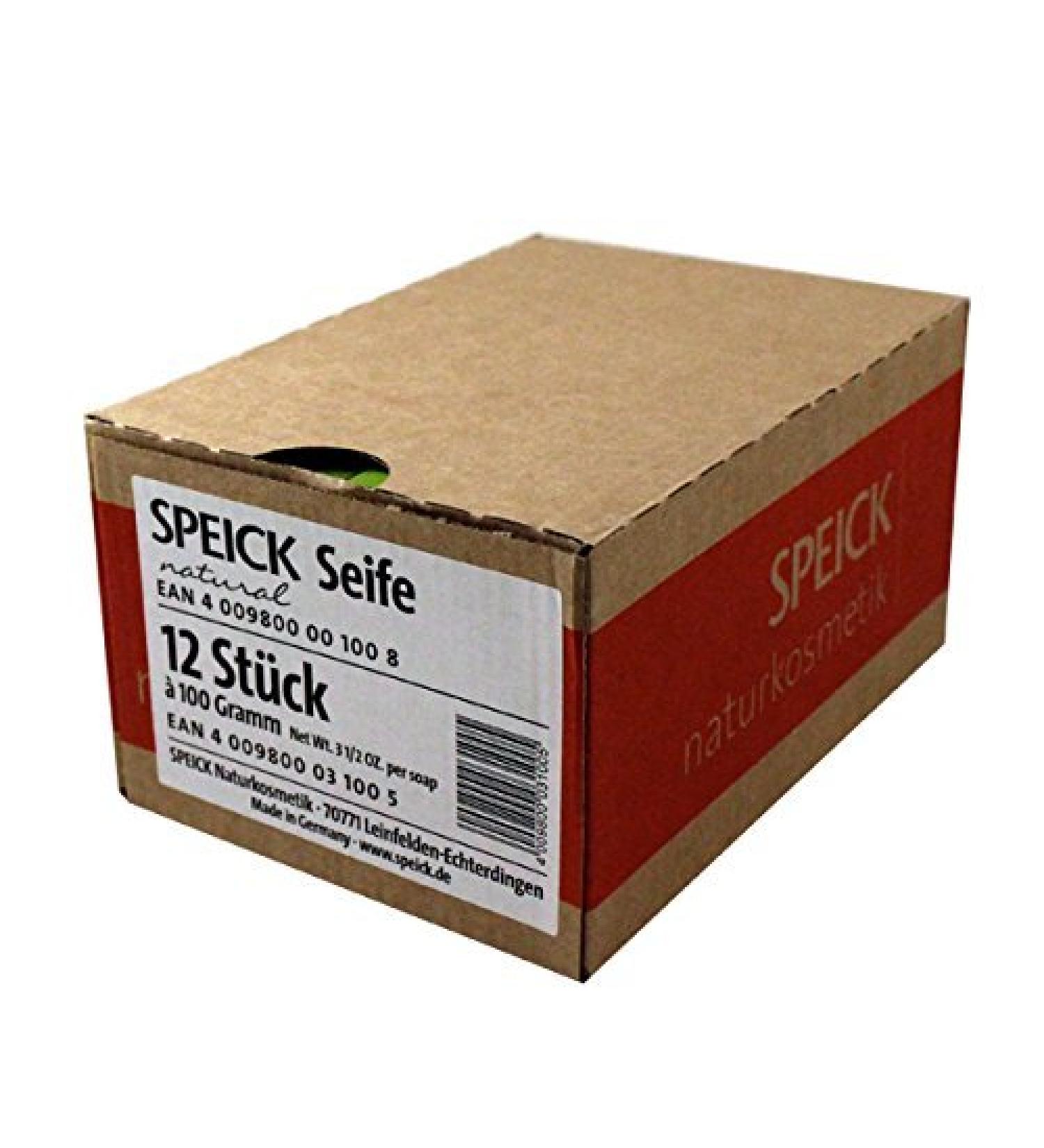 Box of 12 Speick Soaps (3.5oz) bar by Speick
