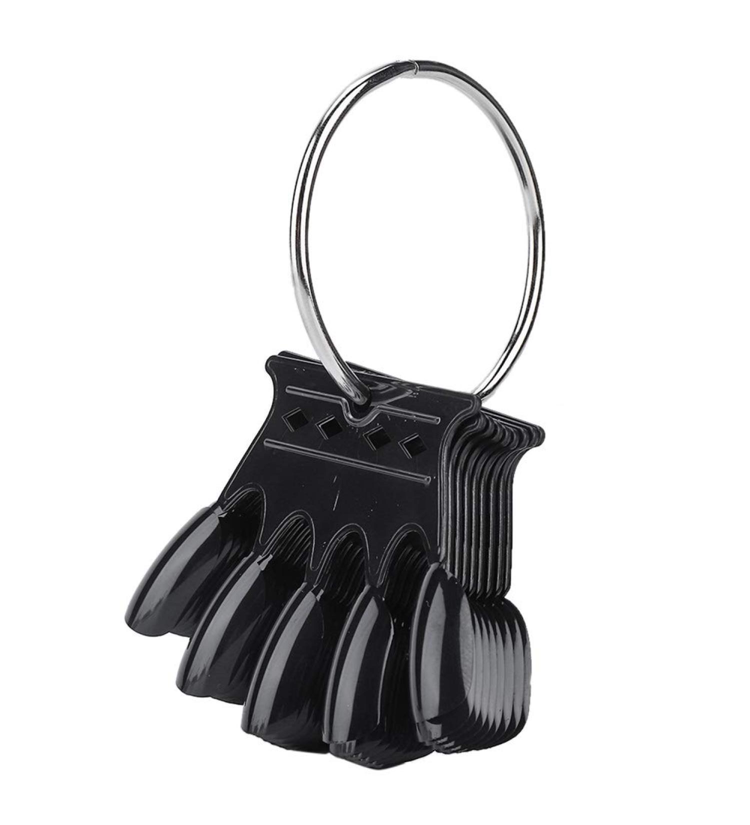 Nail Art Tips - 10pcs Black Nail Sticks Display for Polish & Gel - Perfect Manicure Practice Tool - Buy Online on SooperMarket.com