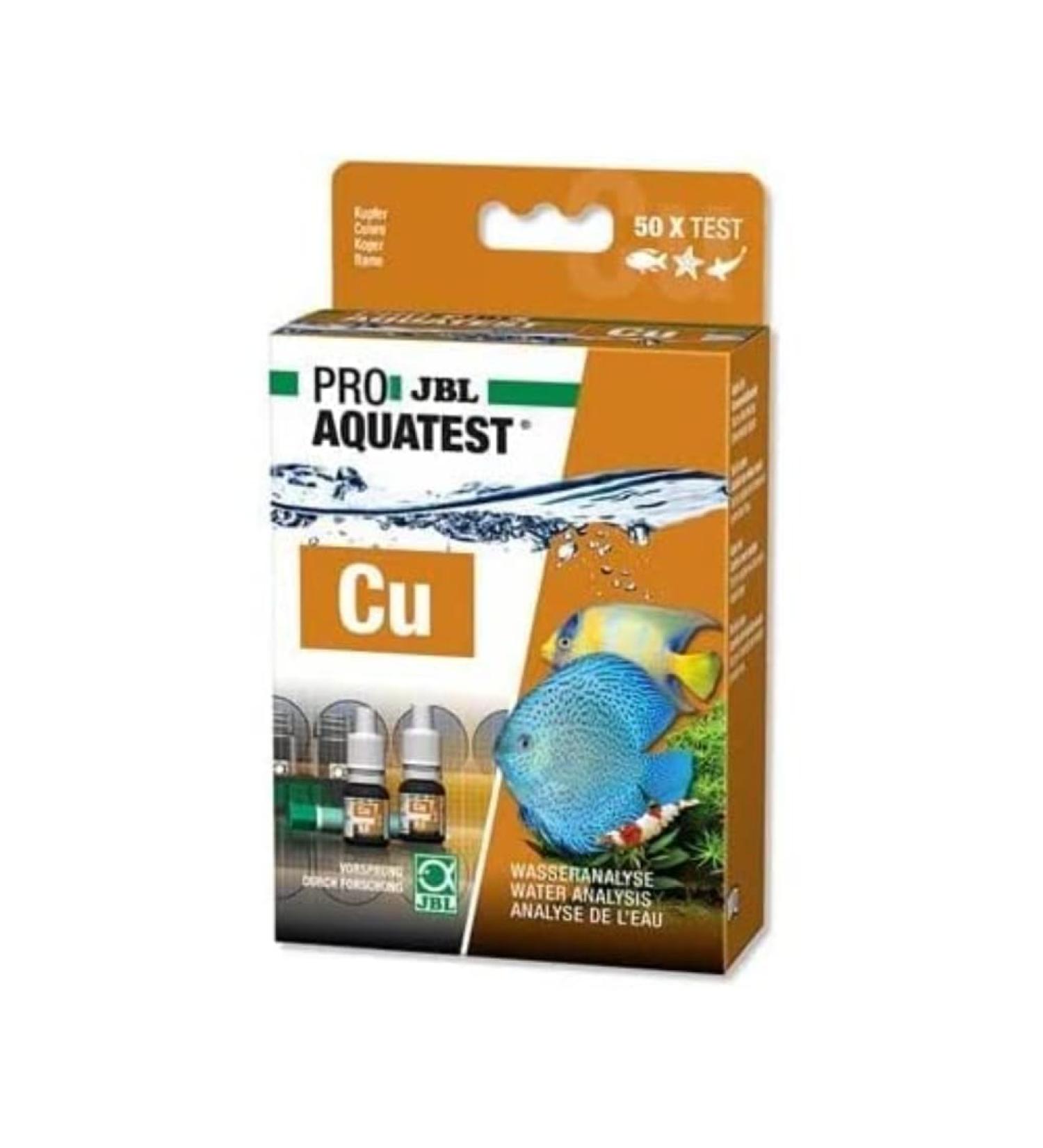 JBL Water Test Set for Freshwater & Saltwater Aquariums - ProAquaTest Cu Copper ProAqua (2019) | Accurate Testing for Aquatic Health - Buy Online on SooperMarket.com