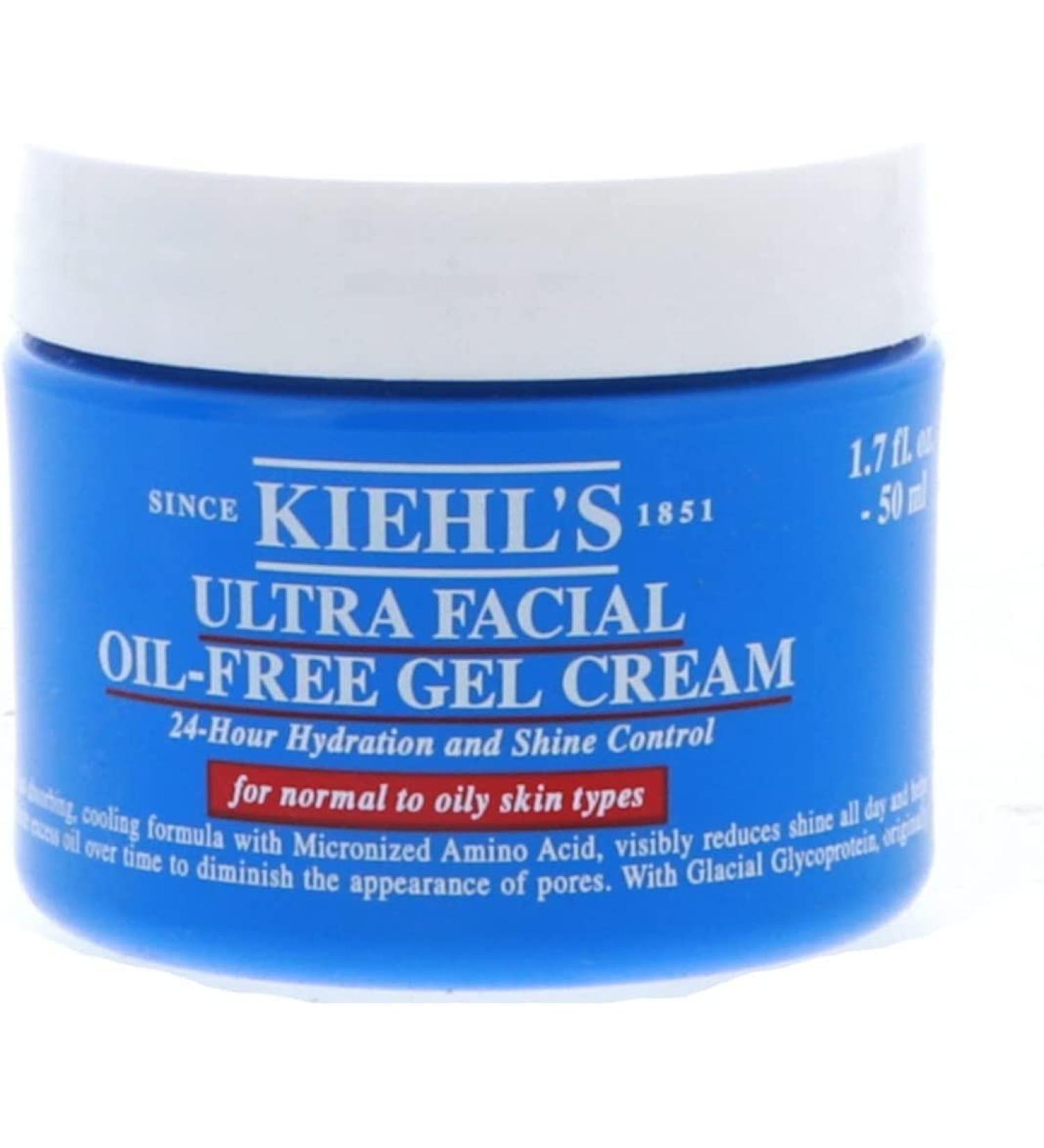 Kiehl's Ultra Facial Oil-Free Gel Cream 1.7 oz - Unscented, Non-Greasy Formula - Buy Online on SooperMarket.com