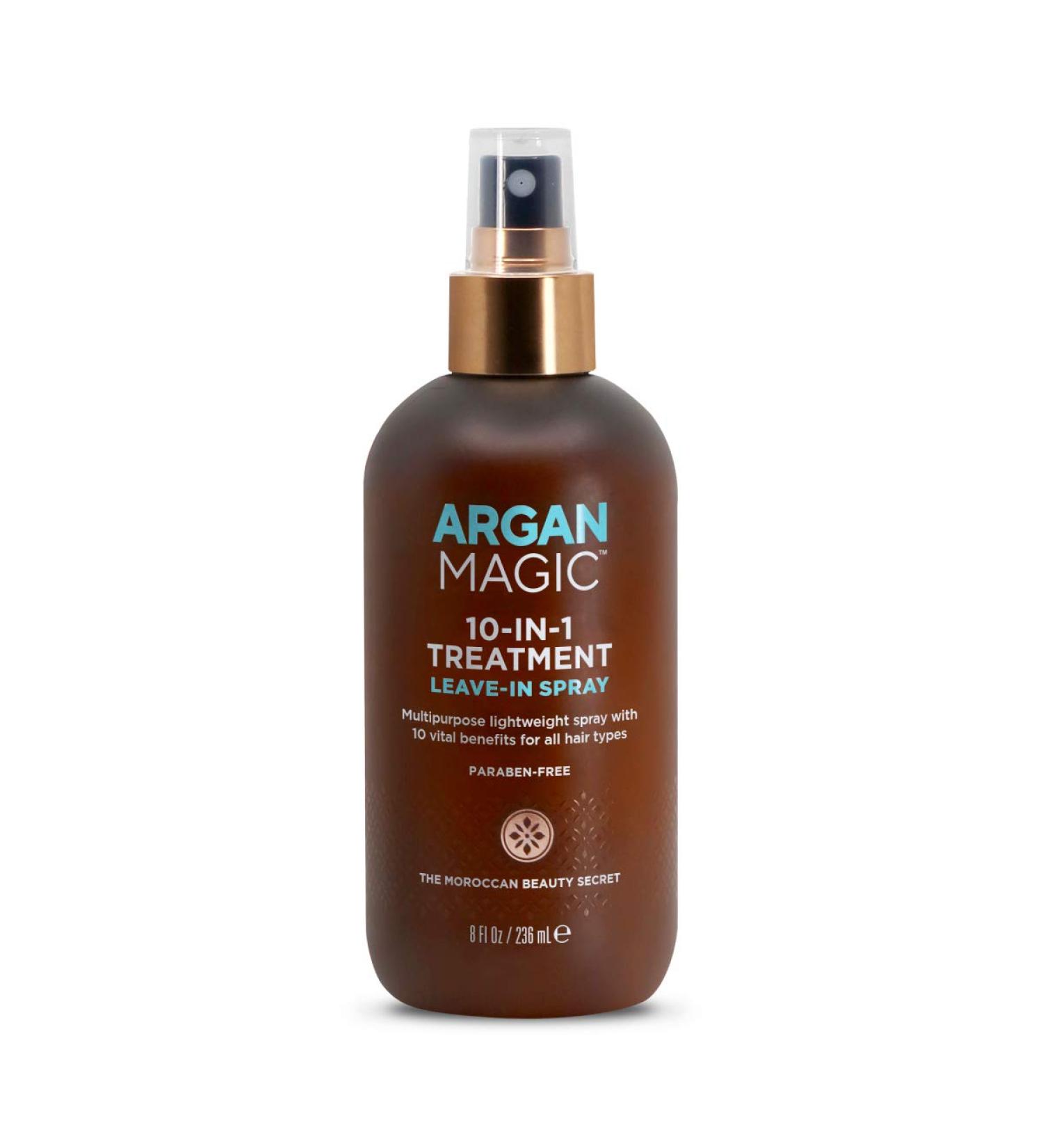 Argan Magic 10-in-1 Hair Treatment & Styling Spray | Leave-in Spray for All Hair Types | 8 oz | Made in USA | Paraben & Cruelty Free - Buy Online on SooperMarket.com