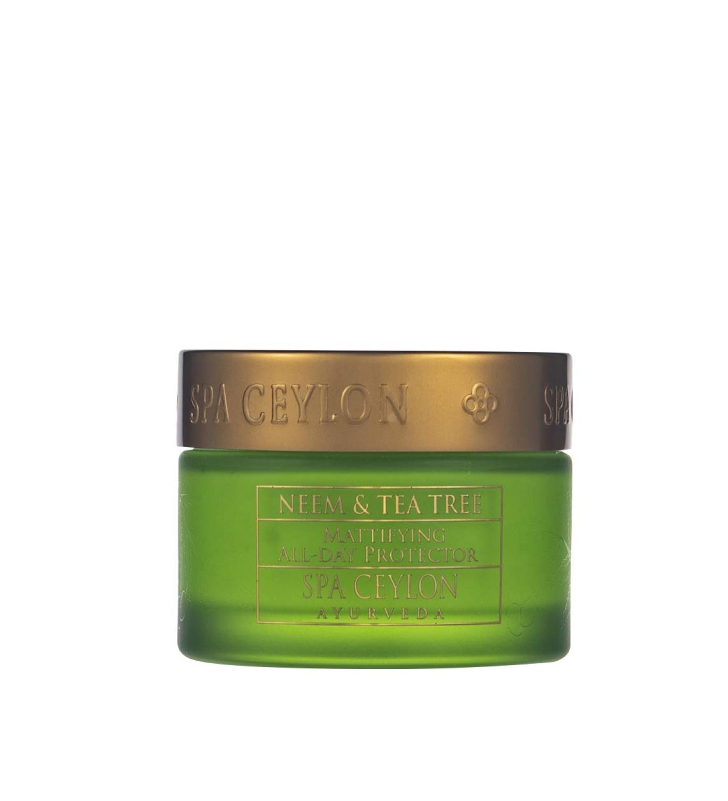 SPA CEYLON Neem & Tea Tree Mattifying All-Day Protector SPF 5+ | International Shipping - Buy Online on SooperMarket.com
