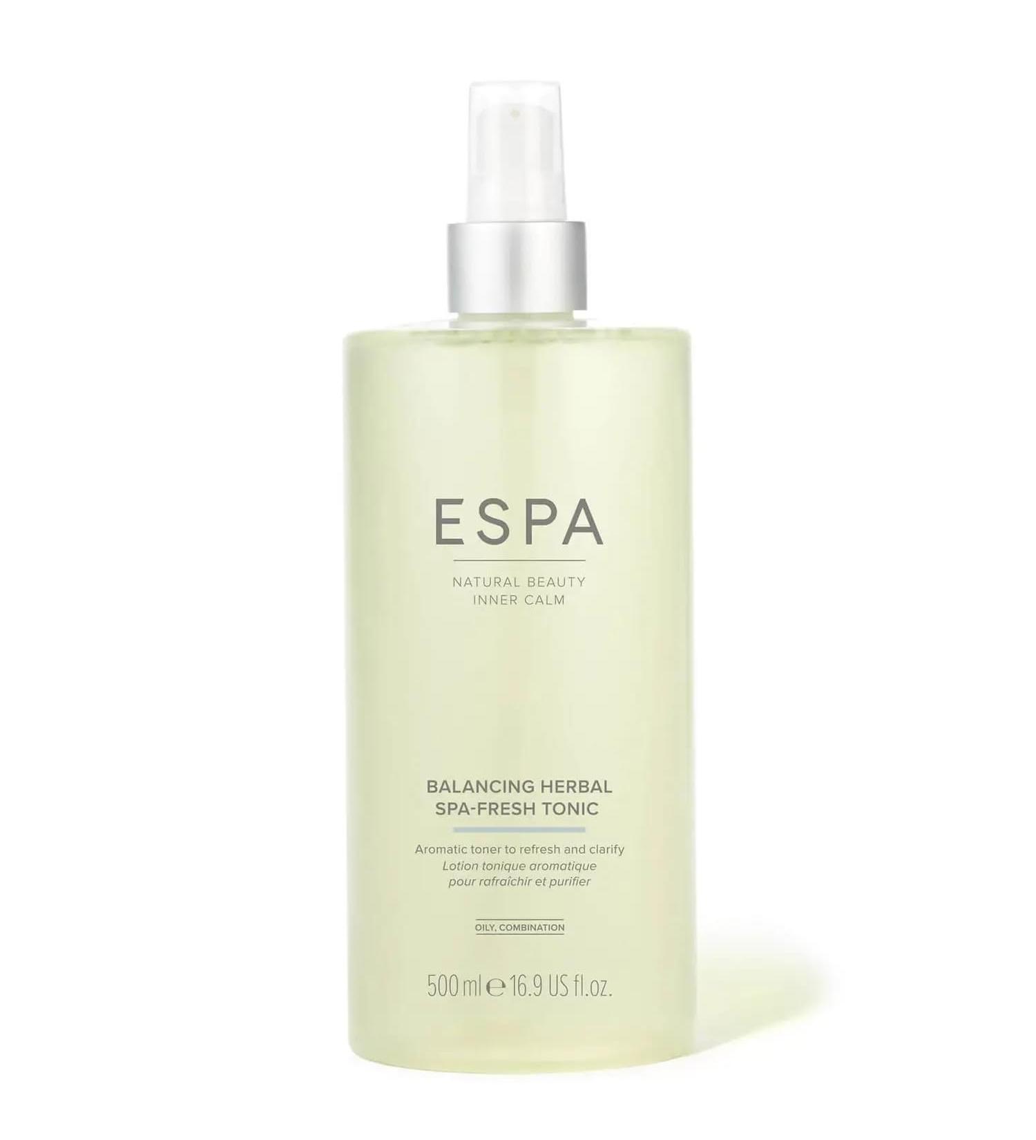 ESPA Balancing Herbal SpaFresh Toner 500ml - Refresh & Clarify | International Shipping Available - Buy Online on SooperMarket.com