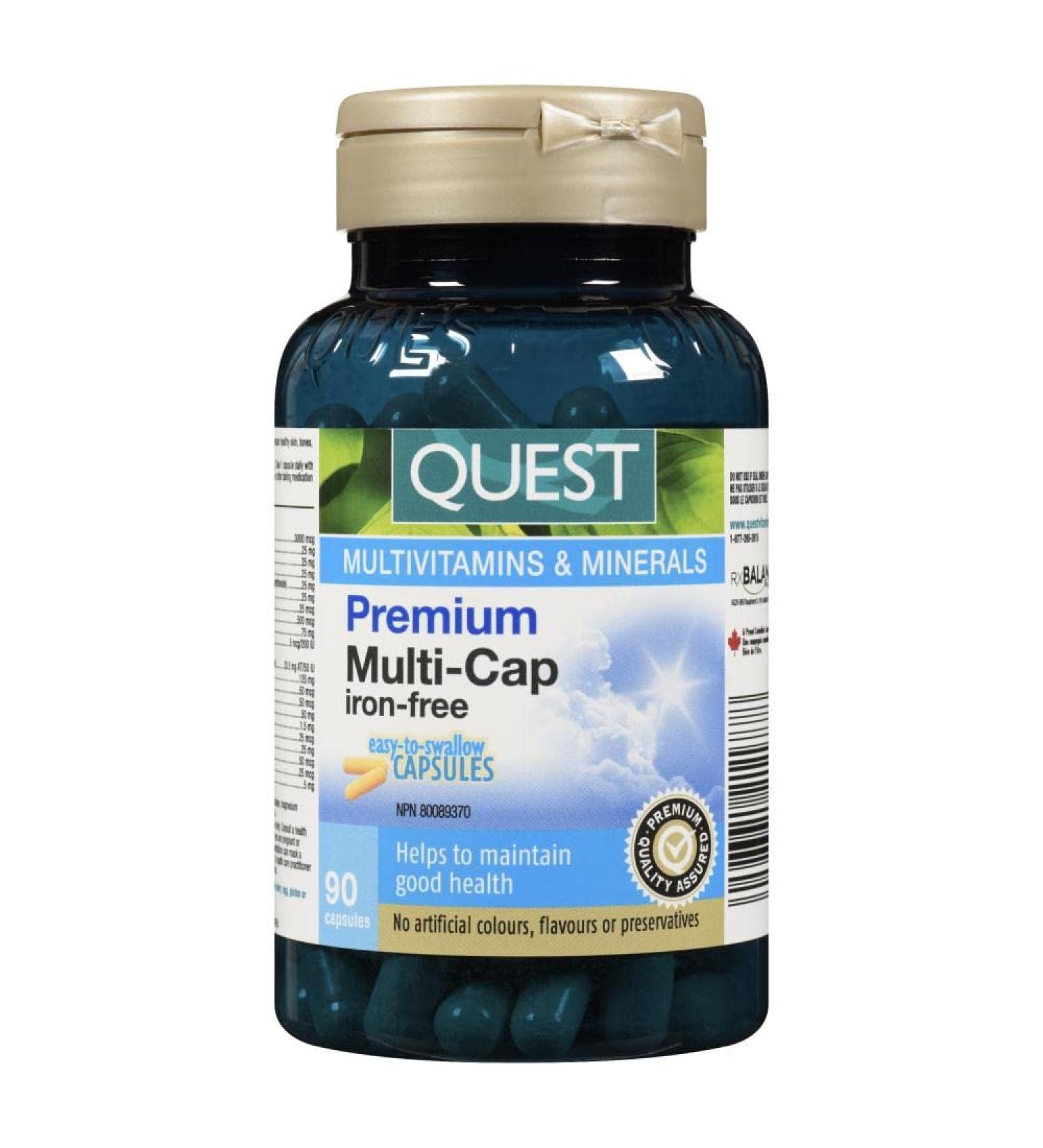 Premium Multi-Cap Iron Free 90 CAPS - Buy Online on SooperMarket.com