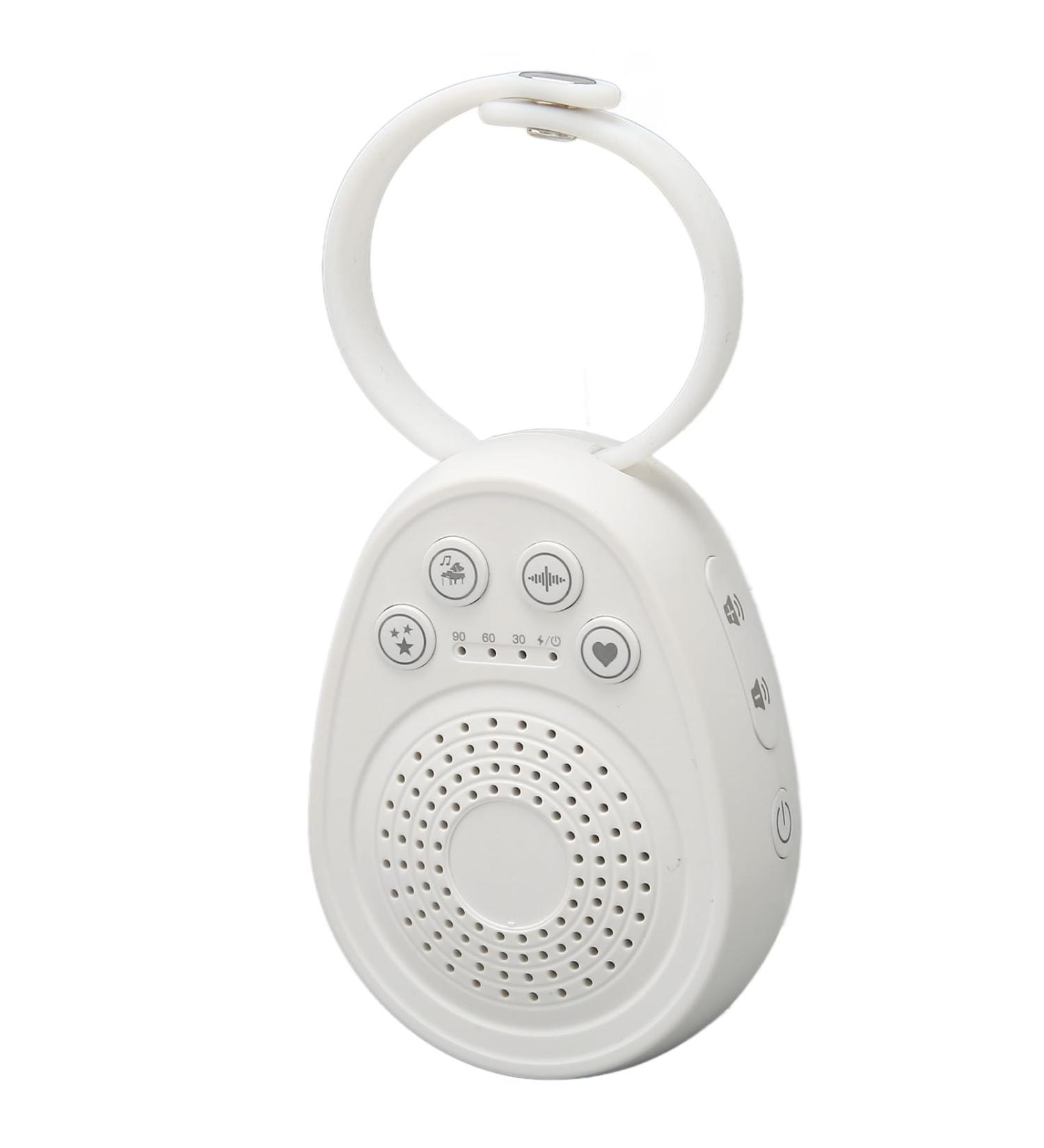 Portable White Noise Machine 1000mAh Liion Battery White Noise Sleep Sound Machine Builtin ABS 20 Home Sound Sources for Baby - Buy Online on SooperMarket.com