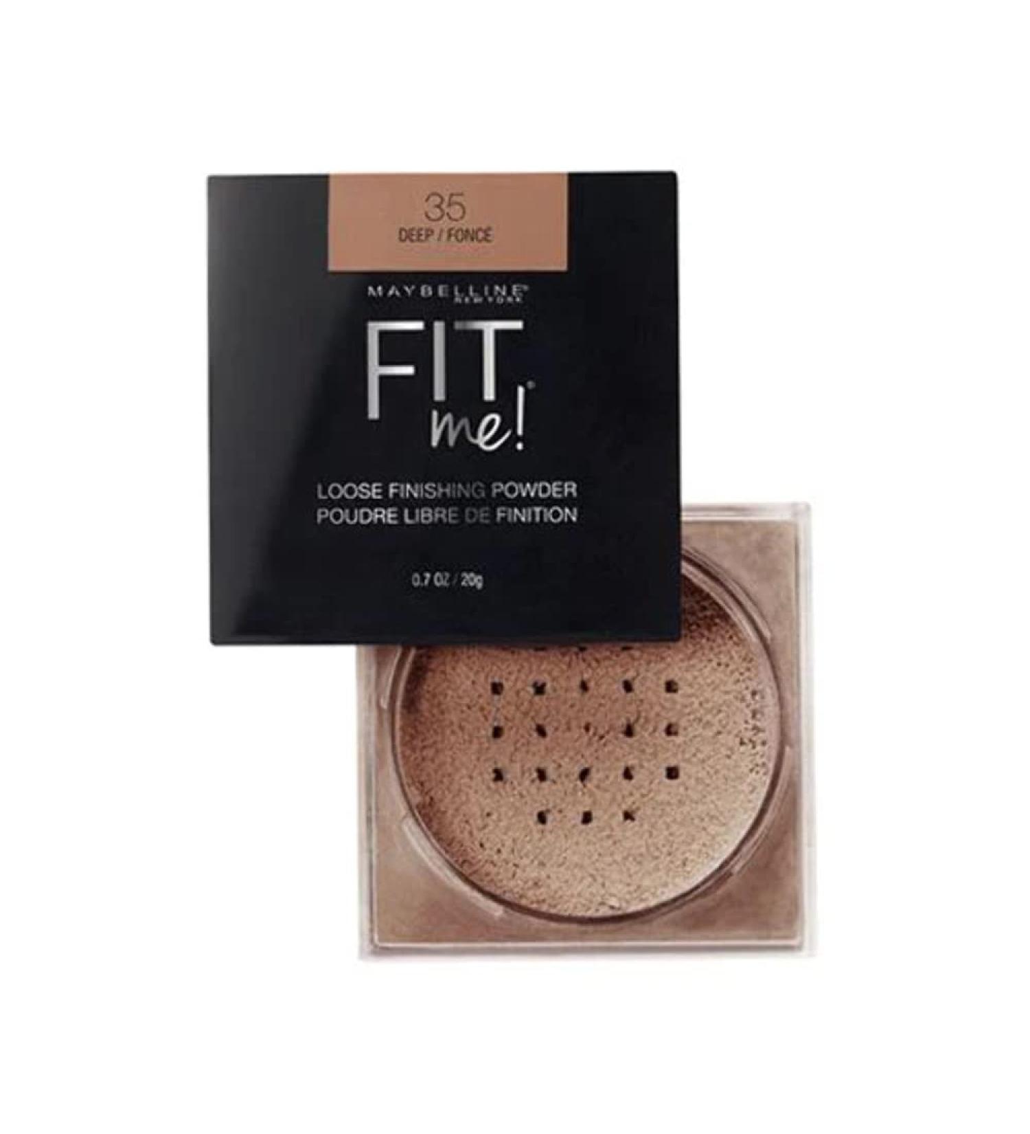 MAYBELLINE Fit Me! Loose Finishing Powder - Deep Brown 20g | International Shipping Available - Buy Online on SooperMarket.com