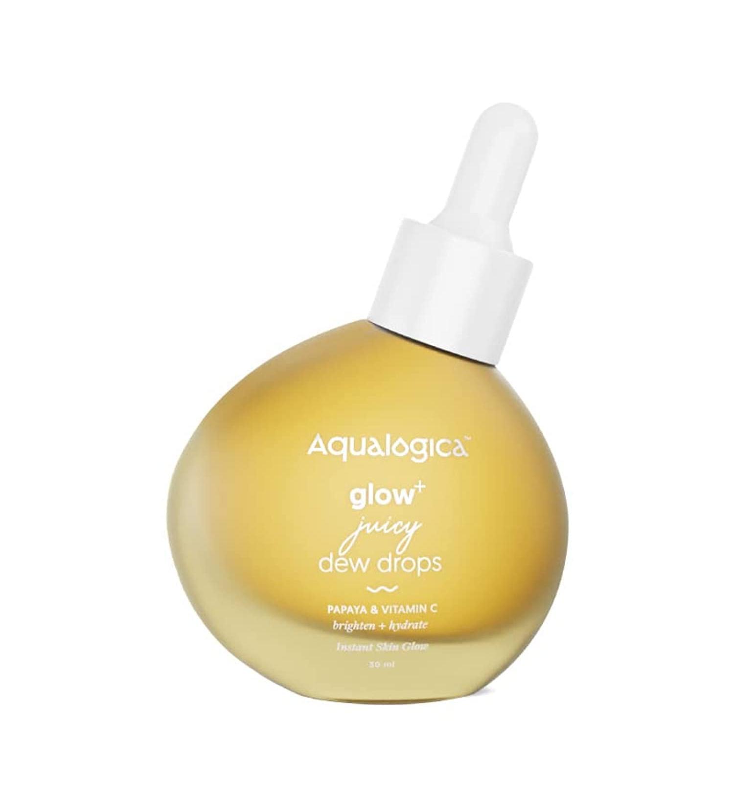 Glow+ Juicy Dew Drops - Hydrating Highlighter with Vitamin C & Papaya | Smooth Glossy Finish | 1.01 Fl Oz - Buy Online on SooperMarket.com