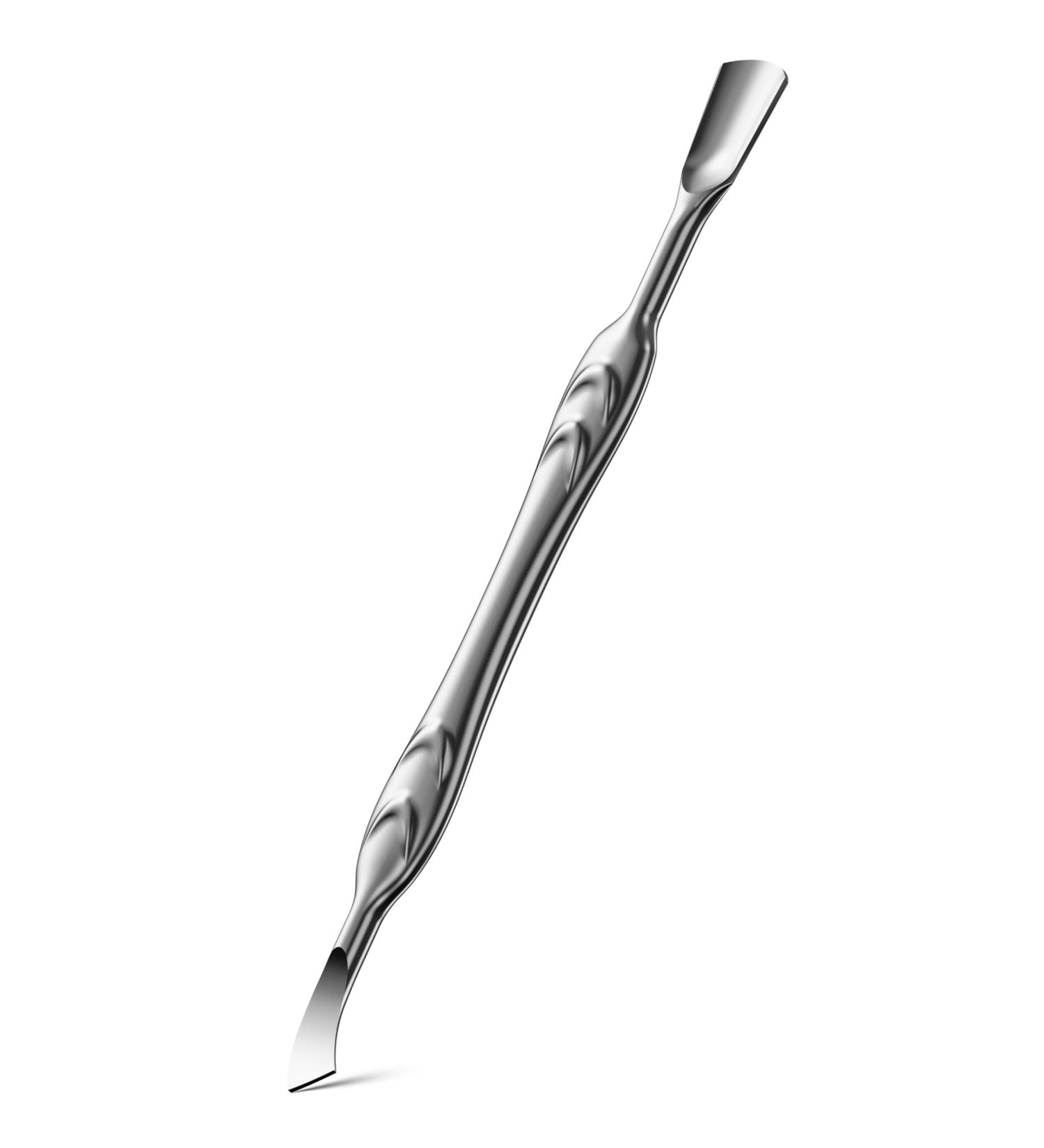 FERYES Elegant Precision Cuticle Pusher & Nail Cleaner - Dual-Ended Cuticle Stick Stainless Steel Cuticle Remover Tool for Flawless Nail Care Silver Type1 - Buy Online on SooperMarket.com