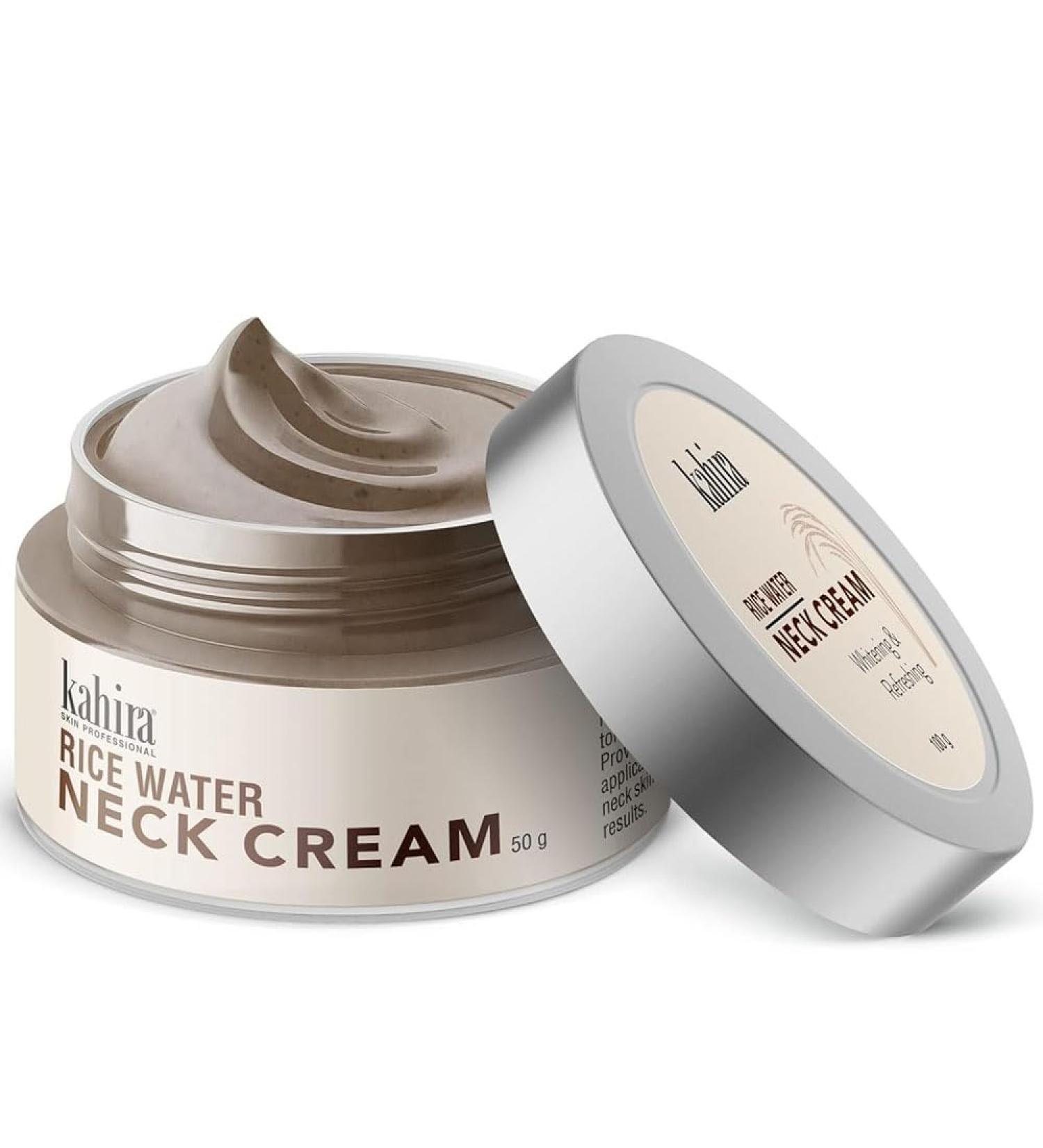 BlueQueen Rice Water Neck Cream | Treat Acanthosis Nigricans | Exfoliant for Dark Skin Areas (50g) - International Shipping - Buy Online on SooperMarket.com