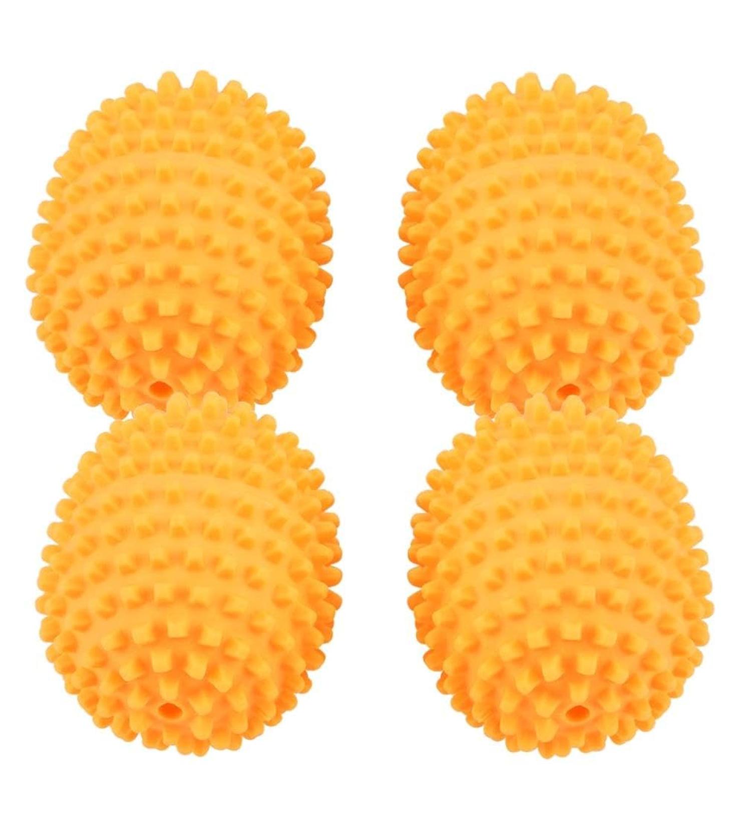 Efficient Laundry Dryer Balls - Reduce Wrinkles Save Drying Time & Eliminate Static - Set of 4 Home Essentials - Ships Internationally - Buy Online on SooperMarket.com