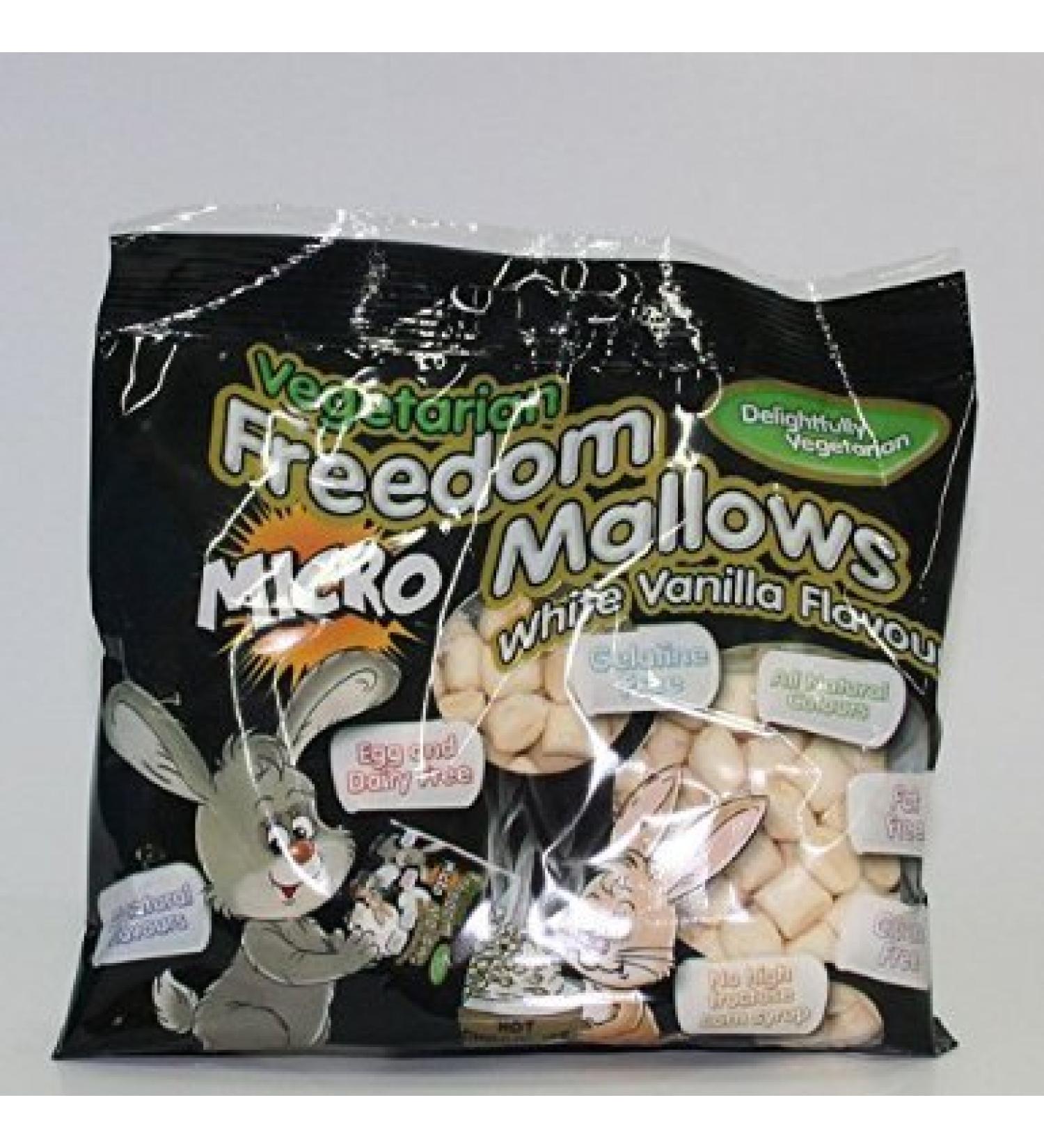 Freedom Confectionery | Pink & White Mini Marshmallows | 10 x 75g (UK)