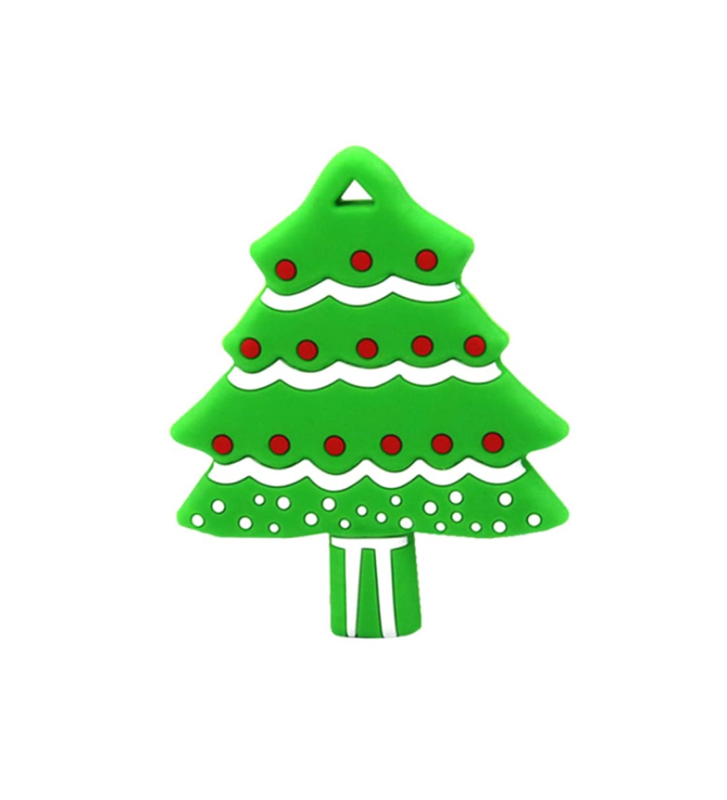 Christmas Tree Silicone Baby Teether - BPA Free Chewing Toy for Toddlers | Kinder Relief - Buy Online on SooperMarket.com