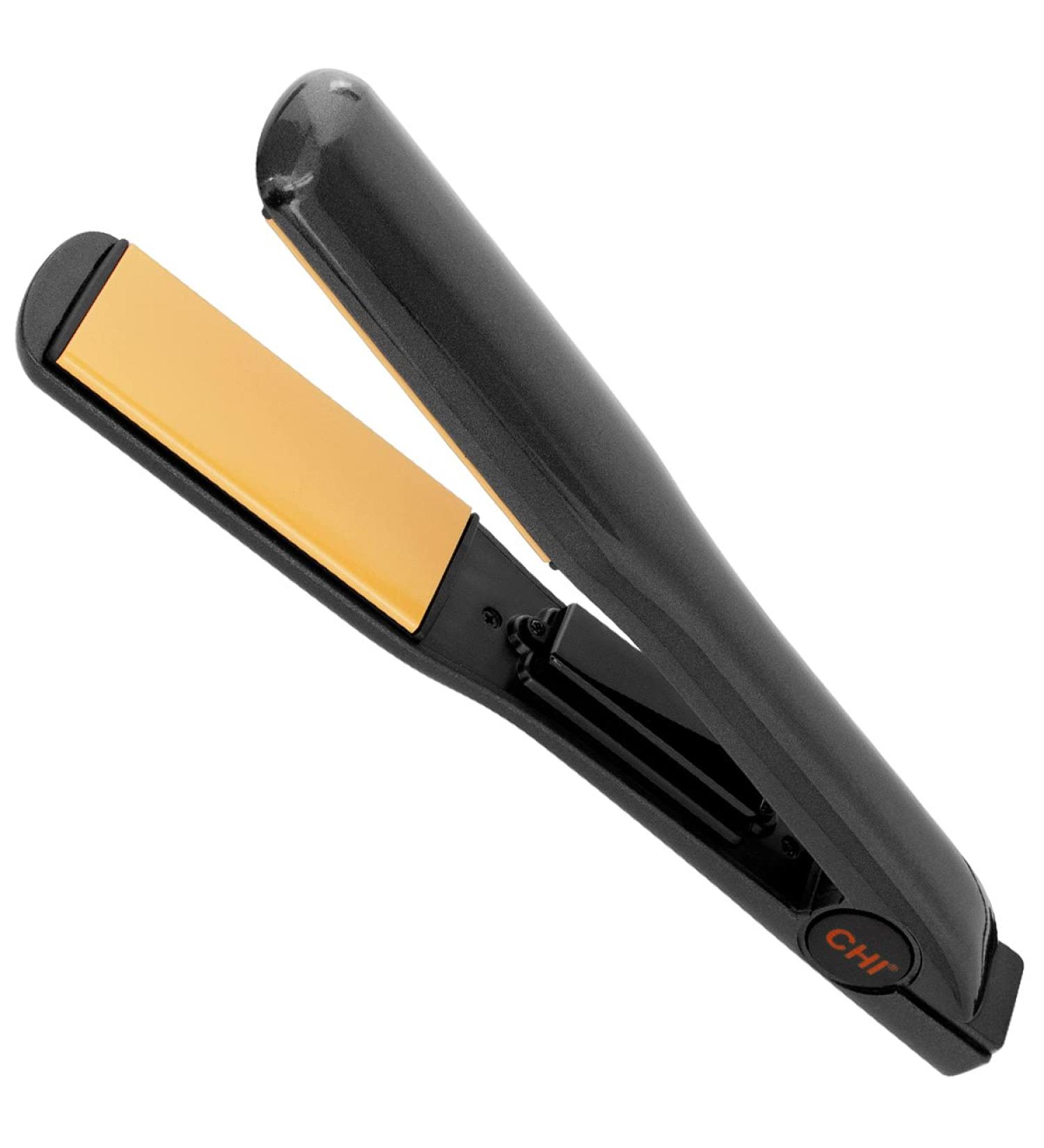 CHI Classic Tourmaline Ceramic Hairstyling Iron 1.5 in Onyx Black - Professional Hair Straightener - Buy Online on SooperMarket.com