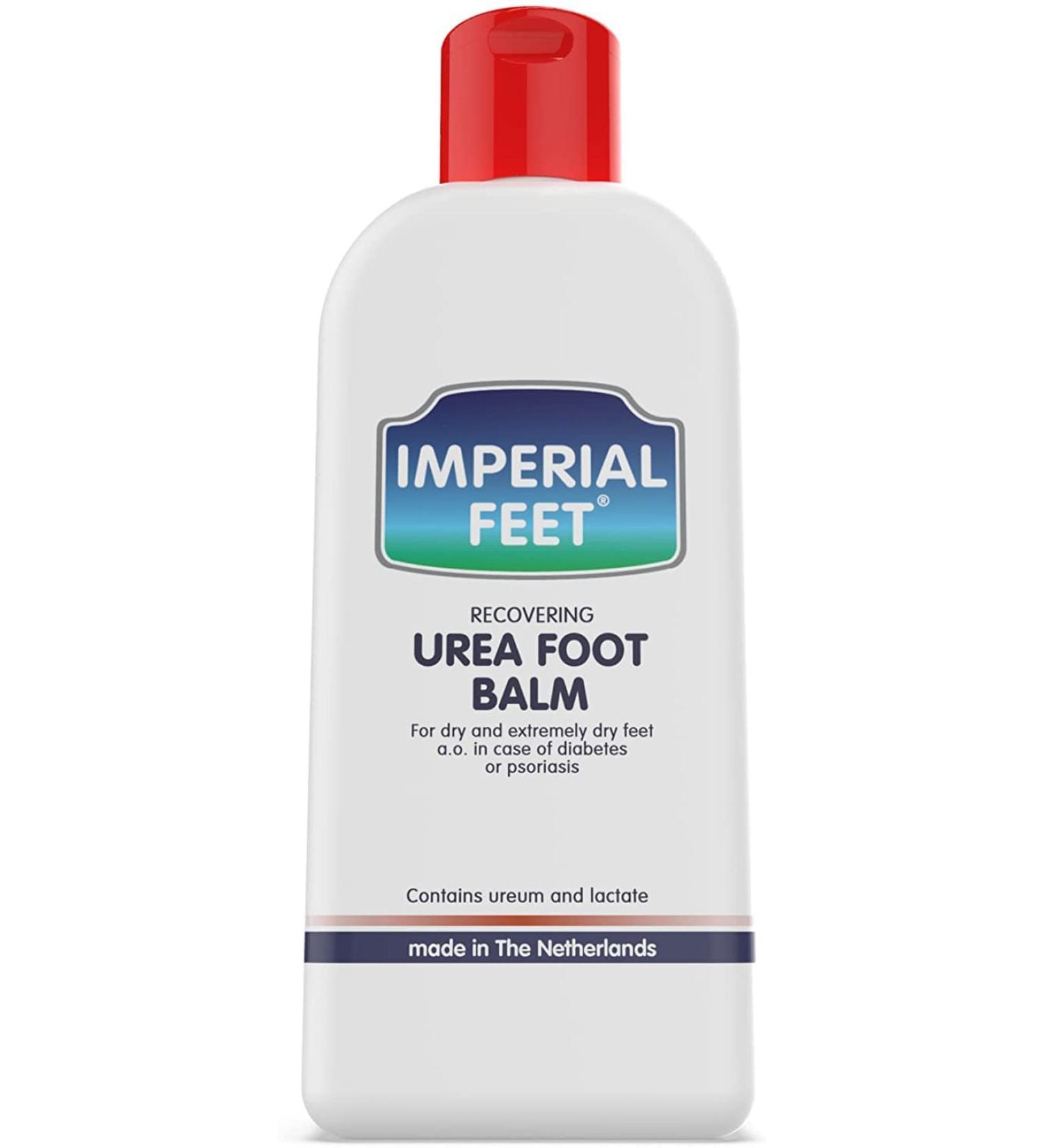 Imperial Feet Urea Foot Balm - Natural Moisturizing Cream for Rough Skin & Cracked Heels - 150ml Antioxidant Formula with Wild Herb Extract - Buy Online on SooperMarket.com