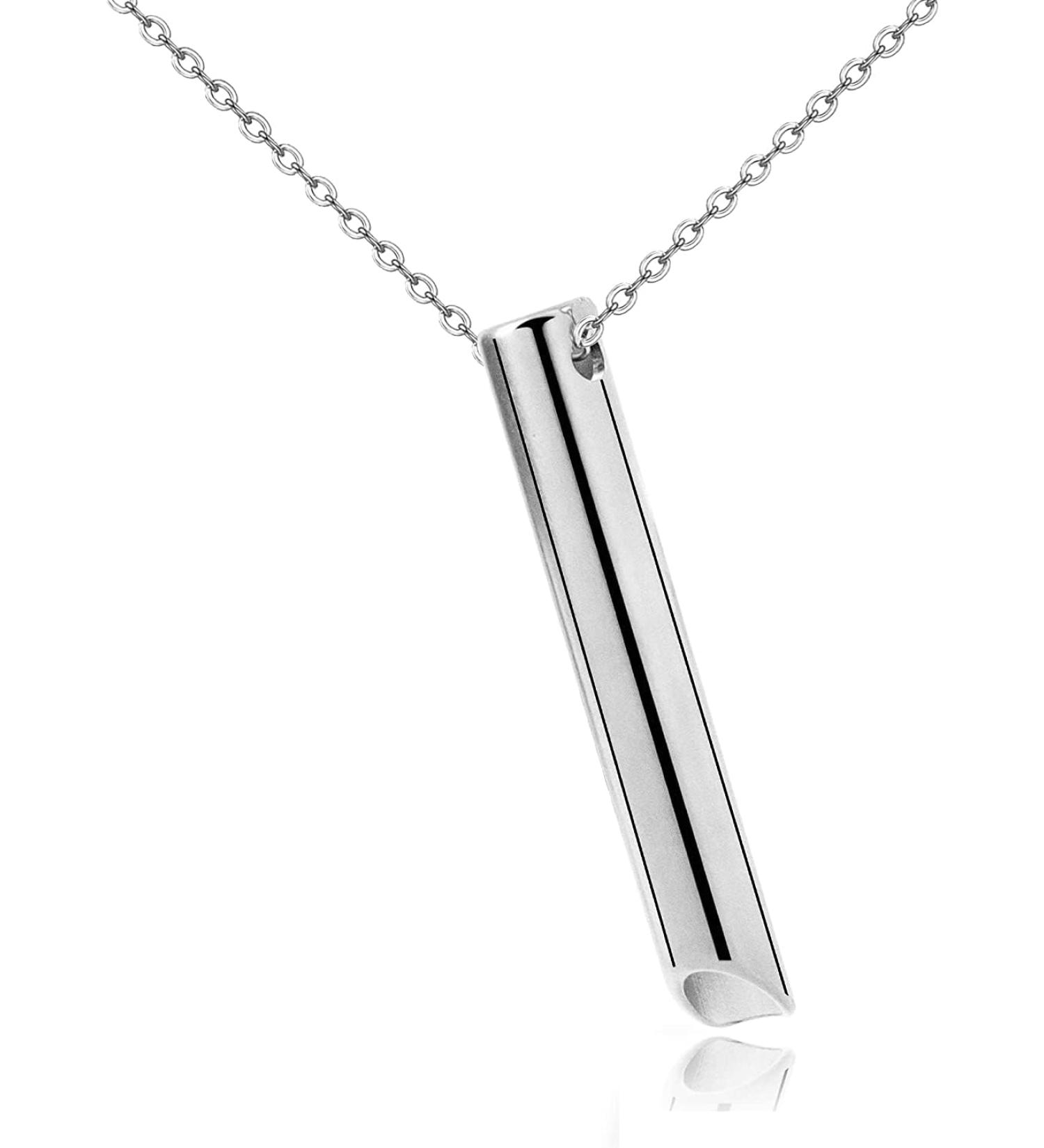 Anxiety Relief Necklace Breathing Exercise Device for Meditation Breathing Necklace for Stress Relief Claming Down Relax Panic Attack Relief - Buy Online on SooperMarket.com
