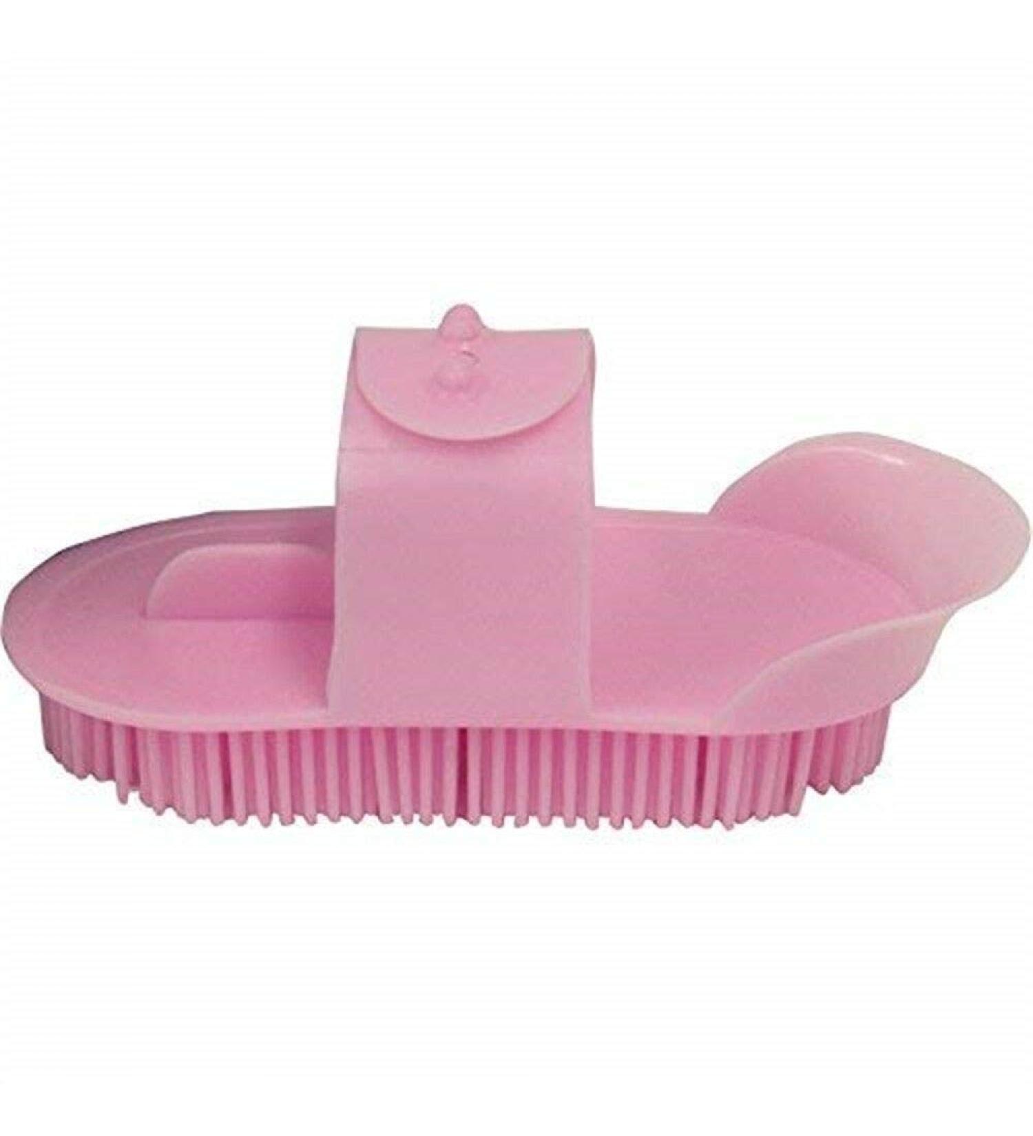 Lincoln Plastic Curry Comb - Pink - Small - Buy Online on SooperMarket.com
