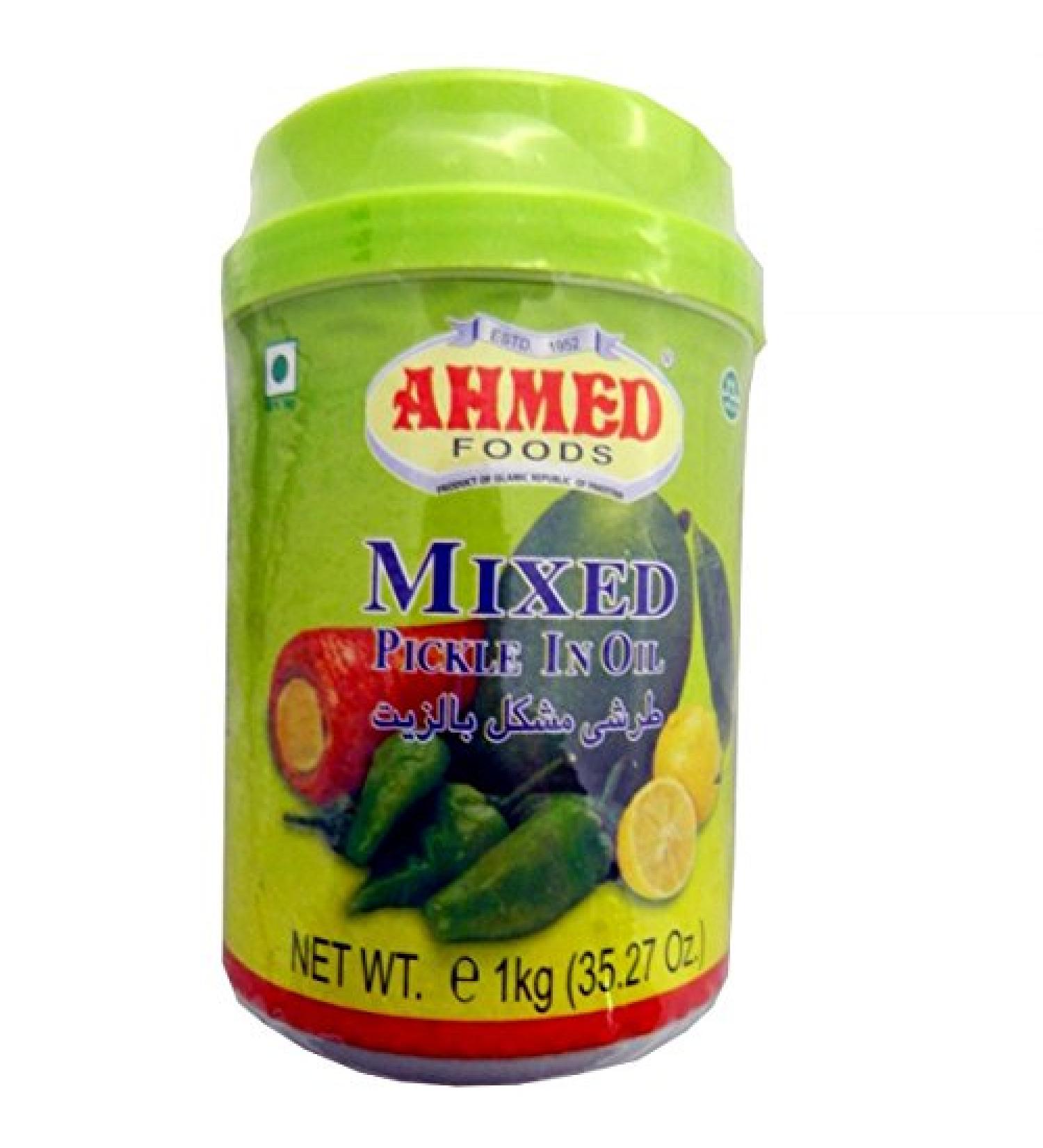 Ahmed Mixed Pickle in Oil- 1 kg