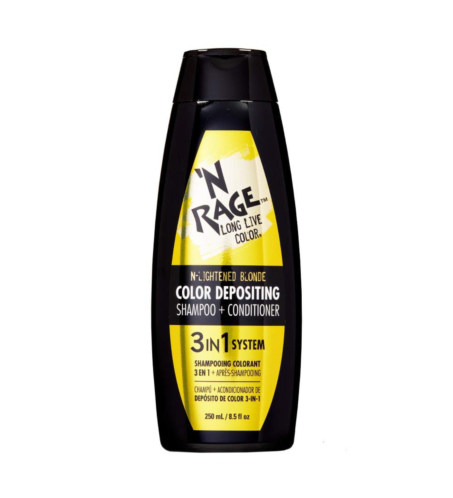 Nrage Color Depositing Shampoo & Conditioner - N-Lightened Blonde 8.5oz | International Shipping Worldwide - Buy Online on SooperMarket.com