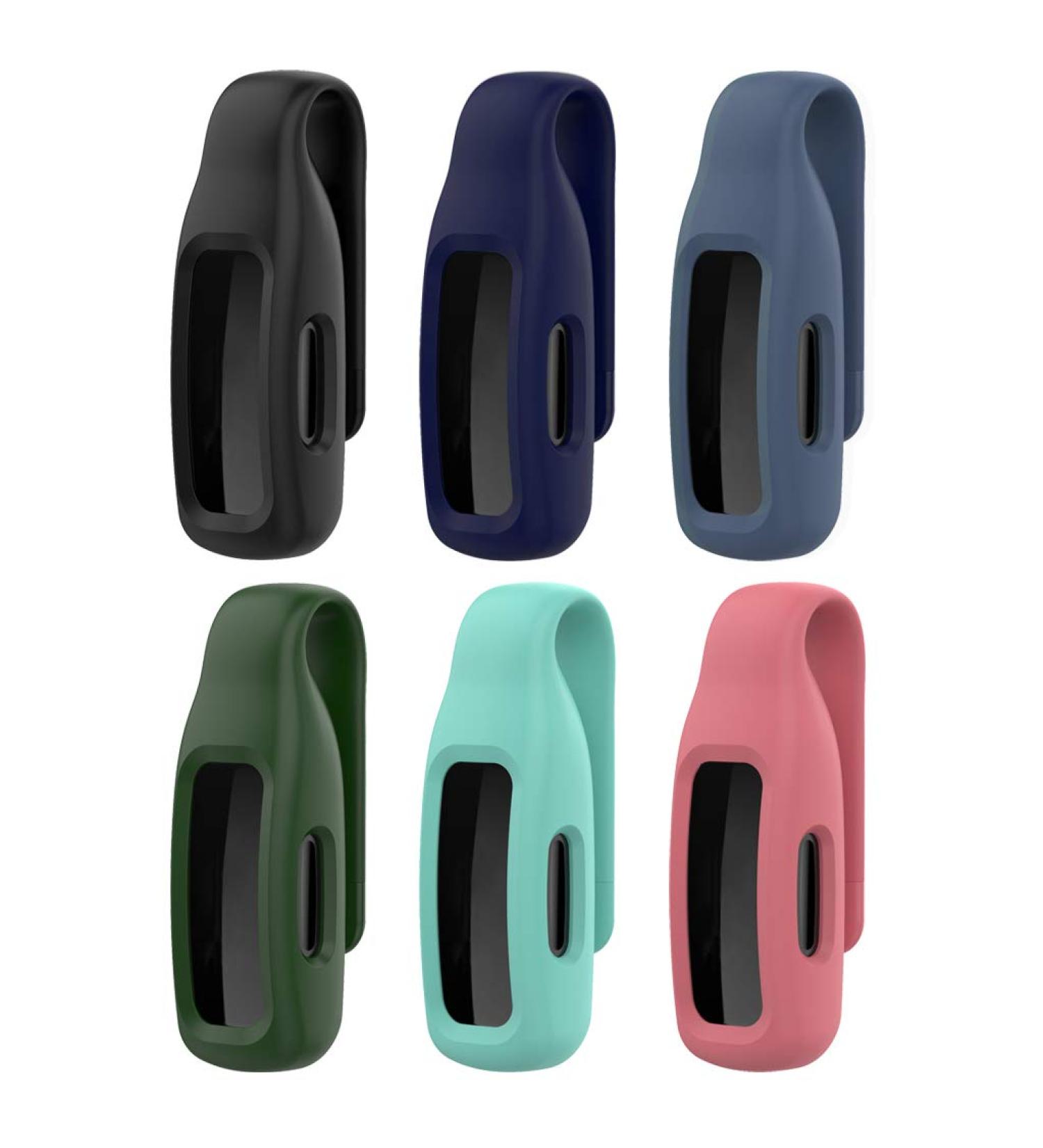 EverAct Clip Compatible with Fitbit Inspire 2 - Silicone Holder case (6 Pack) - Buy Online on SooperMarket.com