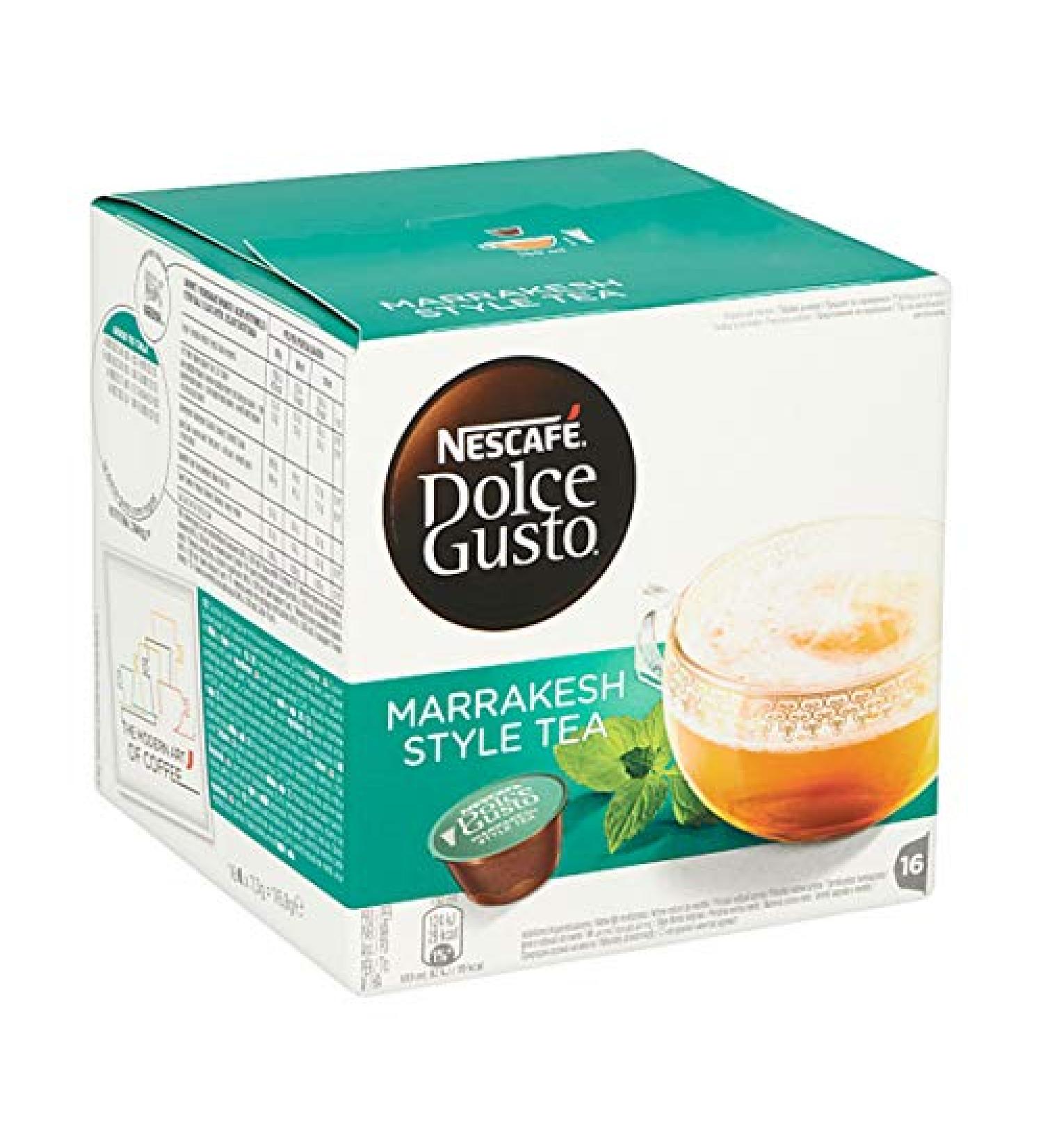 Nescafe Dolce Gusto Marrakesh Tea 16 Cups 3X | Total Weight 600 gr