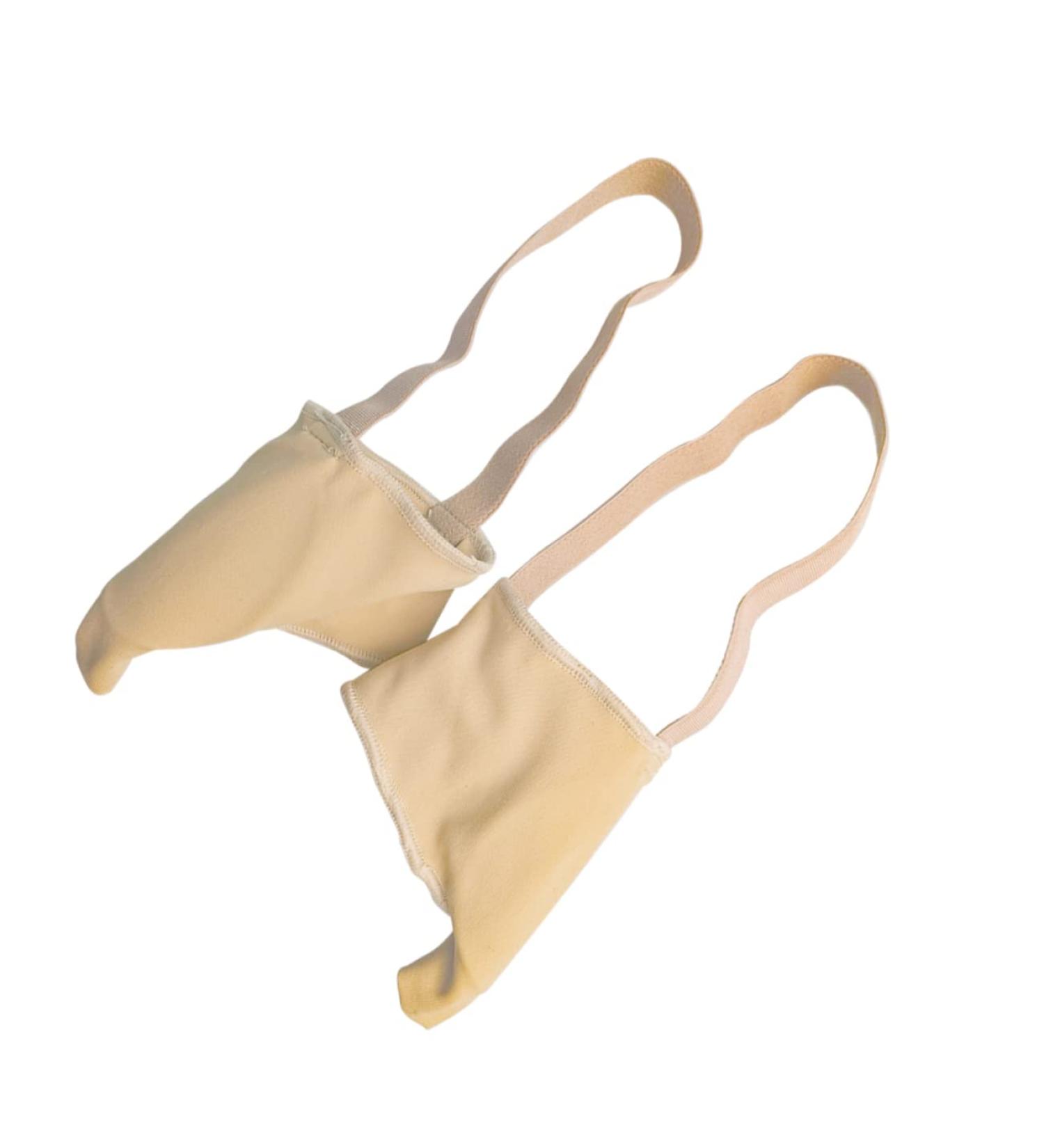 Bunion Spacers Toe Cover Gel Protectors - 1 Pair | Toe Sleeve, Splint, Socks & Separator for Foot Care | Pedicure Arm Pad - 19x6.5cm - Buy Online on SooperMarket.com