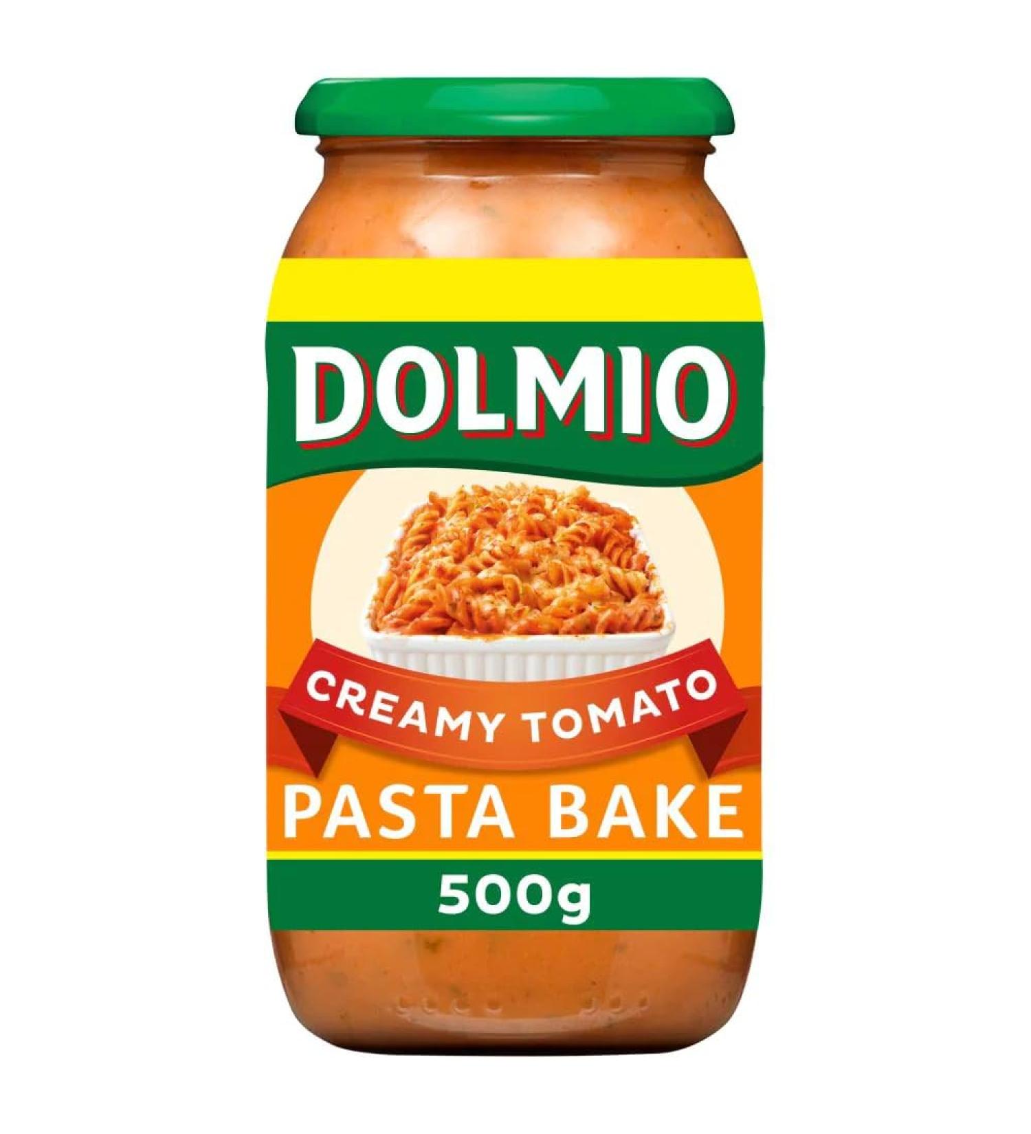 My Africa Store Dolmio Pasta Bake Creamy Tomato Pasta Sauce 500g 1 Count (Pack of 1)