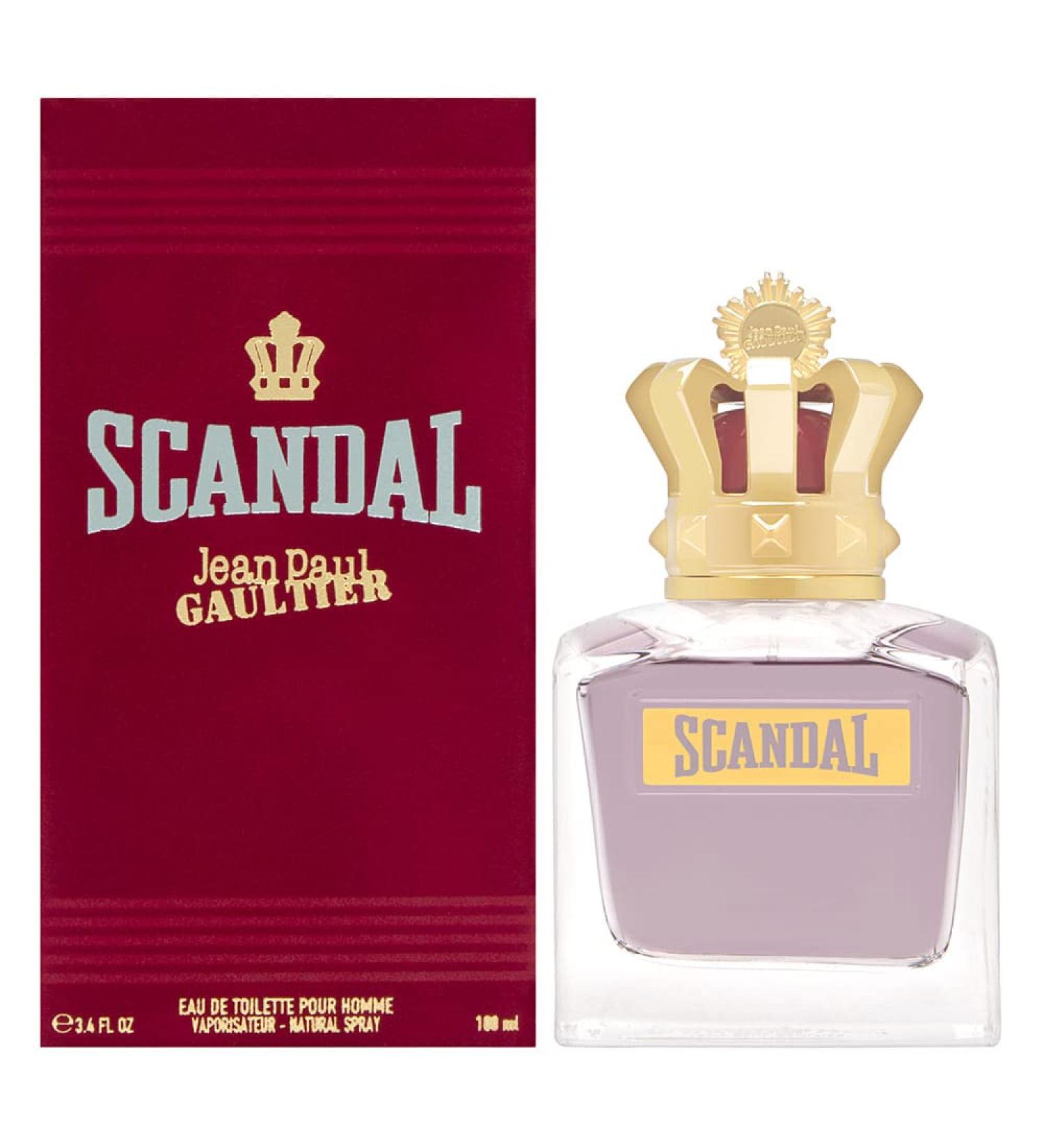 Scandal by Jean Paul Gualtier for Men 3.4 oz Eau de Toilette Spray 3.4 Fl Oz (Pack of 1)