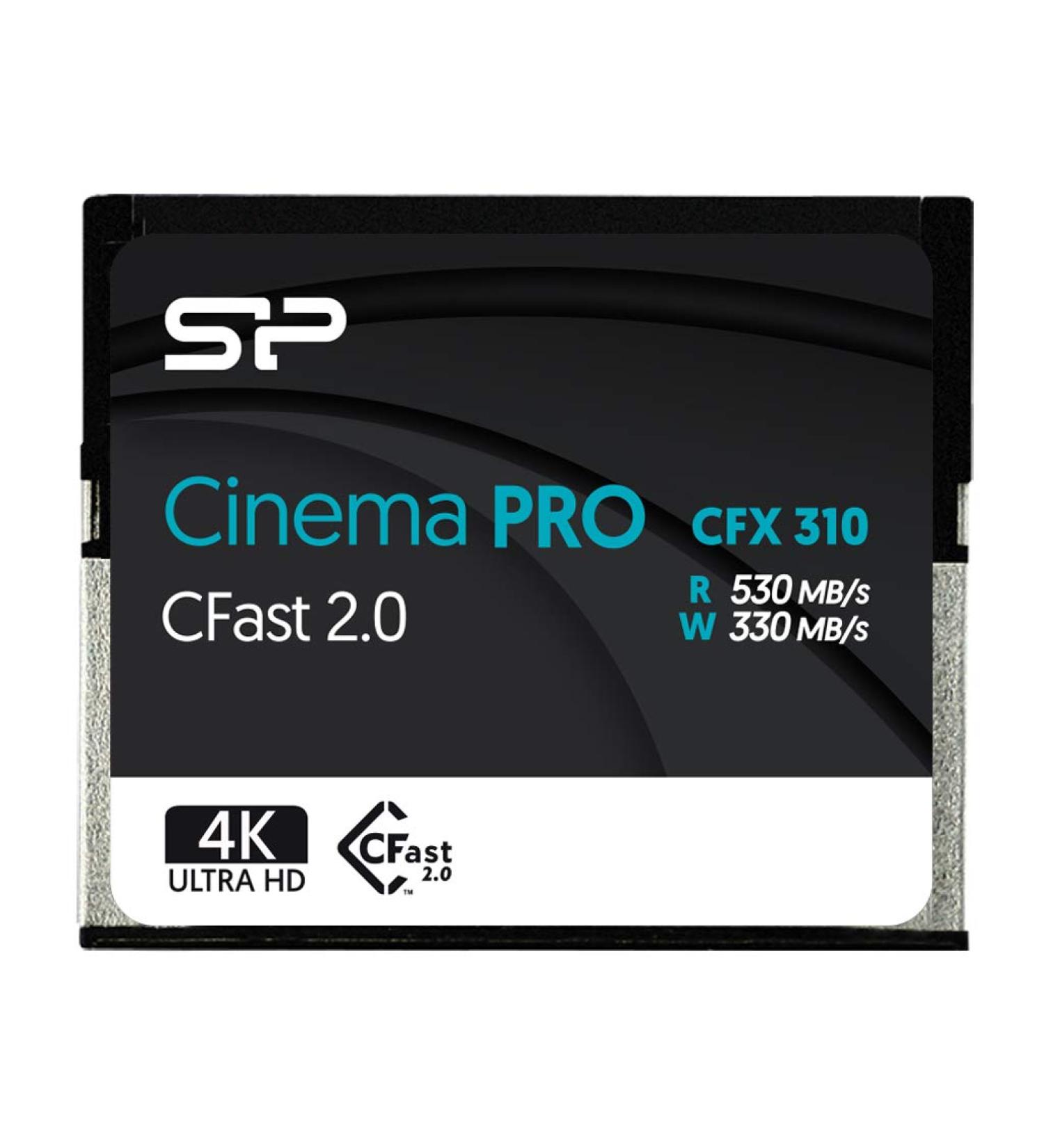 Silicon Power 512GB CFast 2.0 CFX310 Memory Card | 3500X Speed | 530MB/s Read | Blackmagic URSA Mini, Canon XC10/1D X Mark II - SP512GICFX311NV0BM - Buy Online on SooperMarket.com