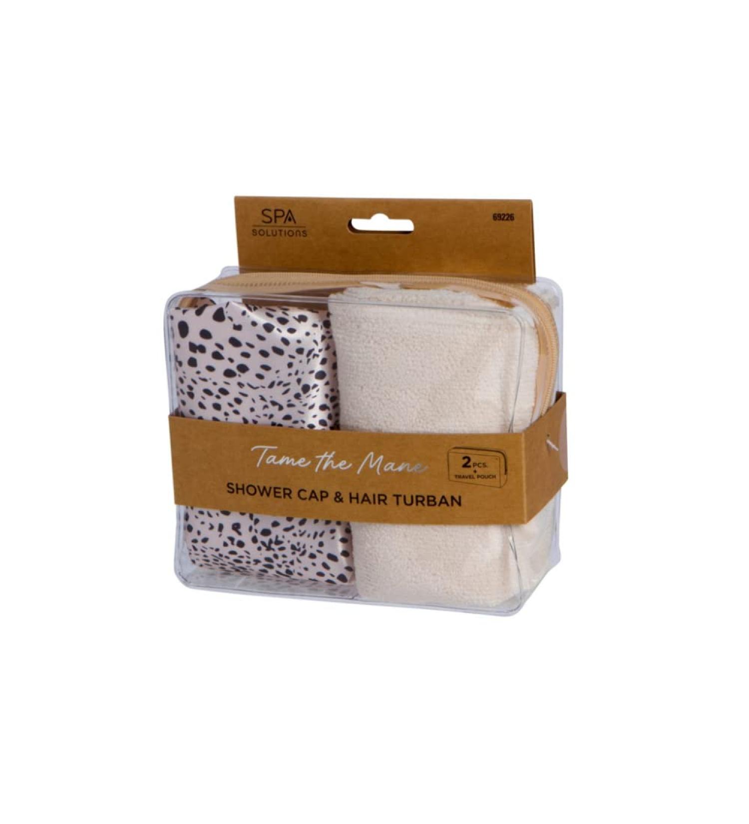 Tame The Mane Shower Cap & Hair Turban | Premium Hair Protection - Buy Online on SooperMarket.com