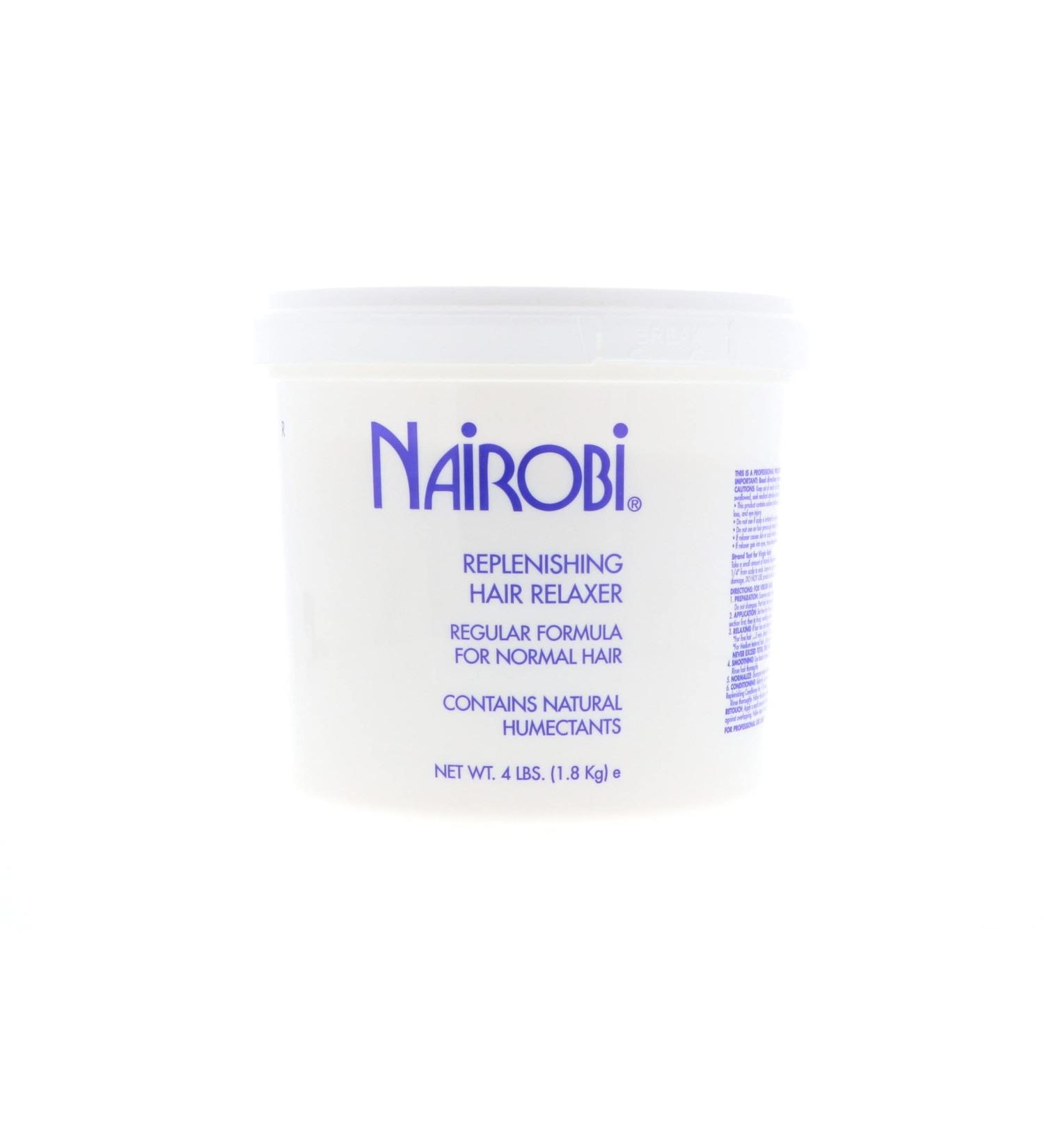 Nairobi Replenishing Hair Relaxer Regular Formula - 64 Fl | For Normal Hair - Buy Online on SooperMarket.com