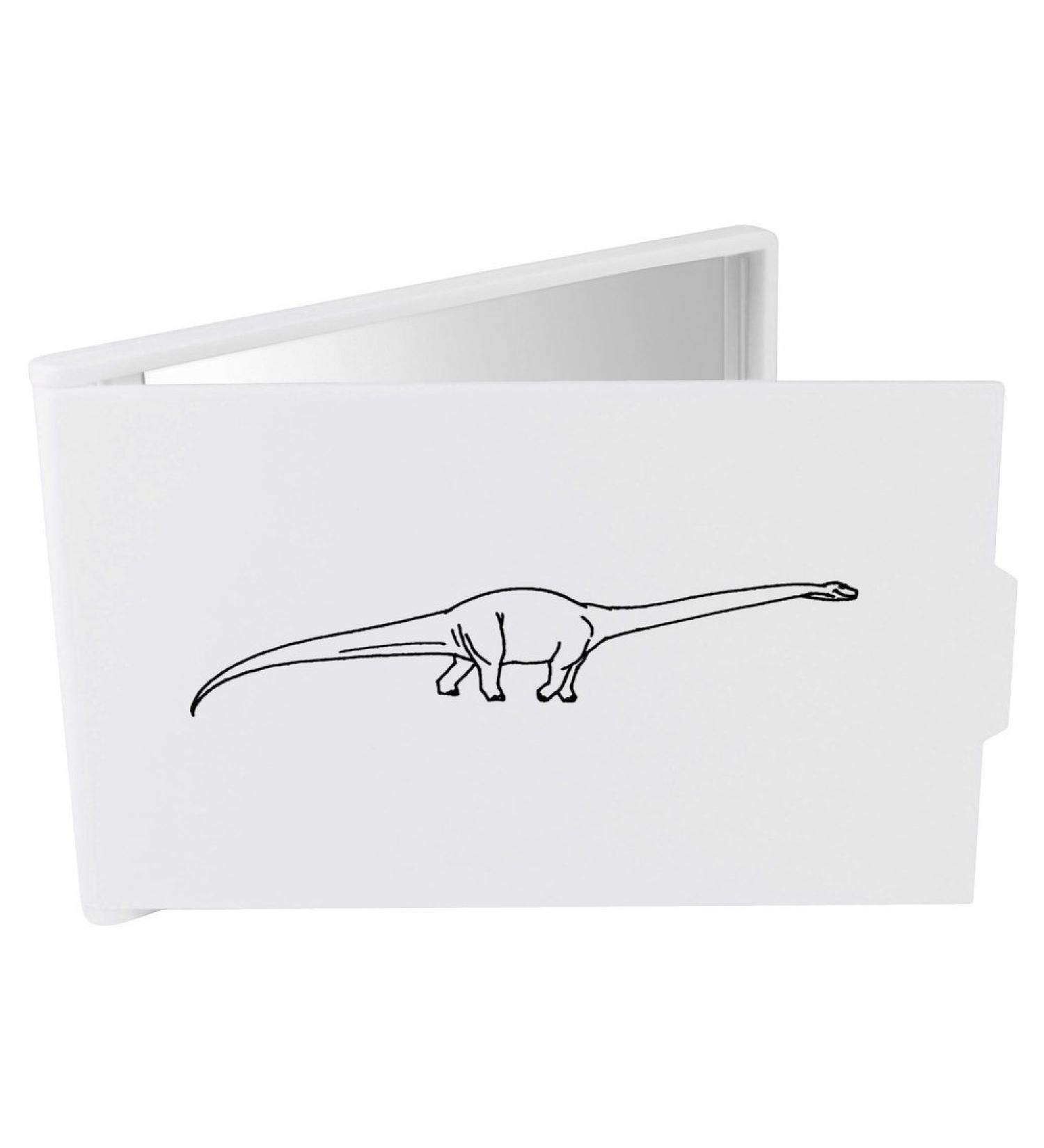Azeeda 'Diplodocus Dinosaur' Compact/Travel/Pocket Makeup Mirror (CM00005713)