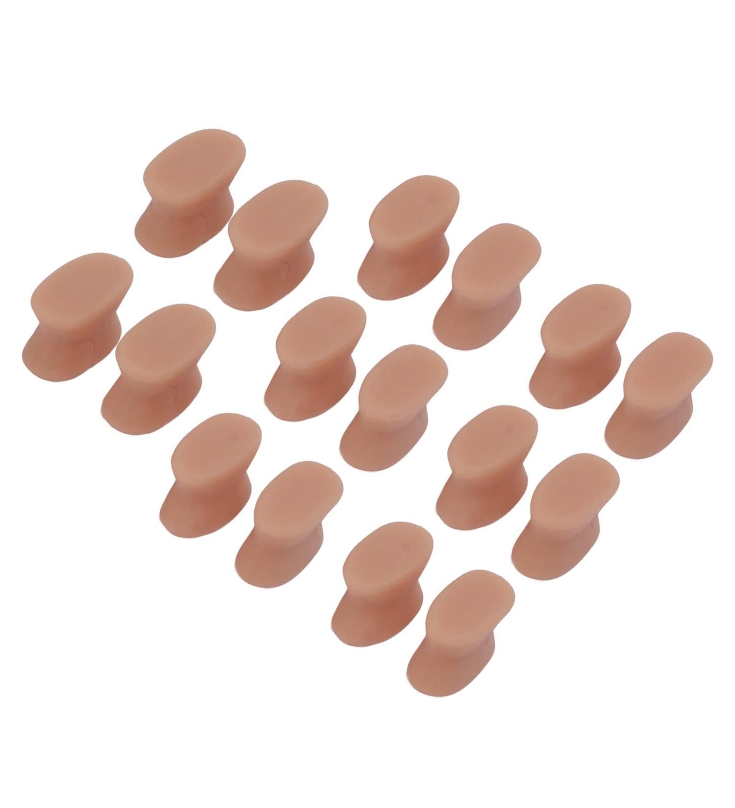 Silicone Toe Correctors - Comfortable Wear, Stretch Toes, Relieve Bunion Pain - 8 Pairs Toe Spacers - Buy Online on SooperMarket.com