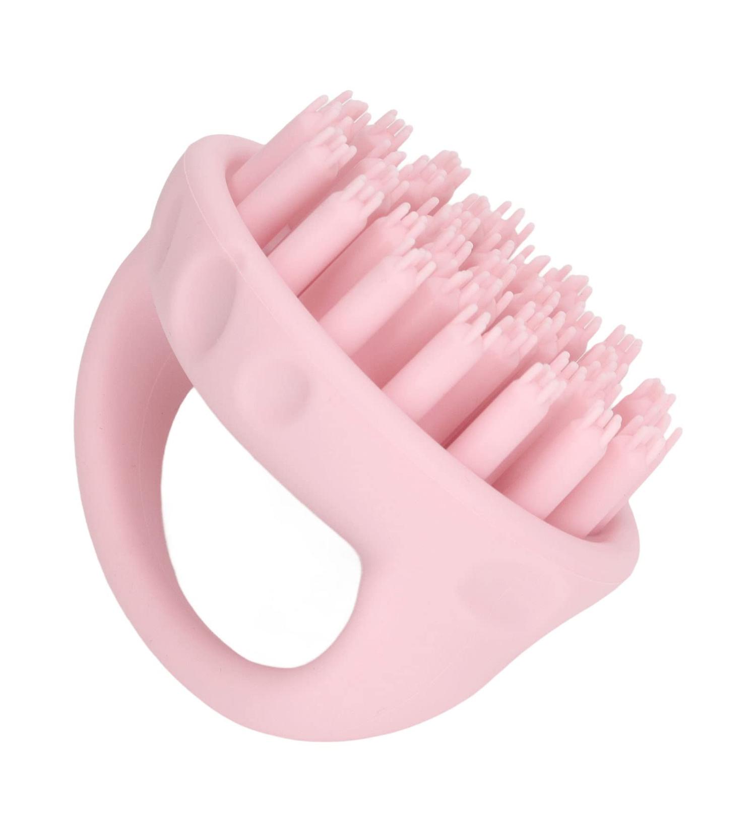 Baby Shampoo Brush | Soft Silicone Scalp Massager for Newborns & Toddlers | Gentle Bath Brush - Buy Online on SooperMarket.com