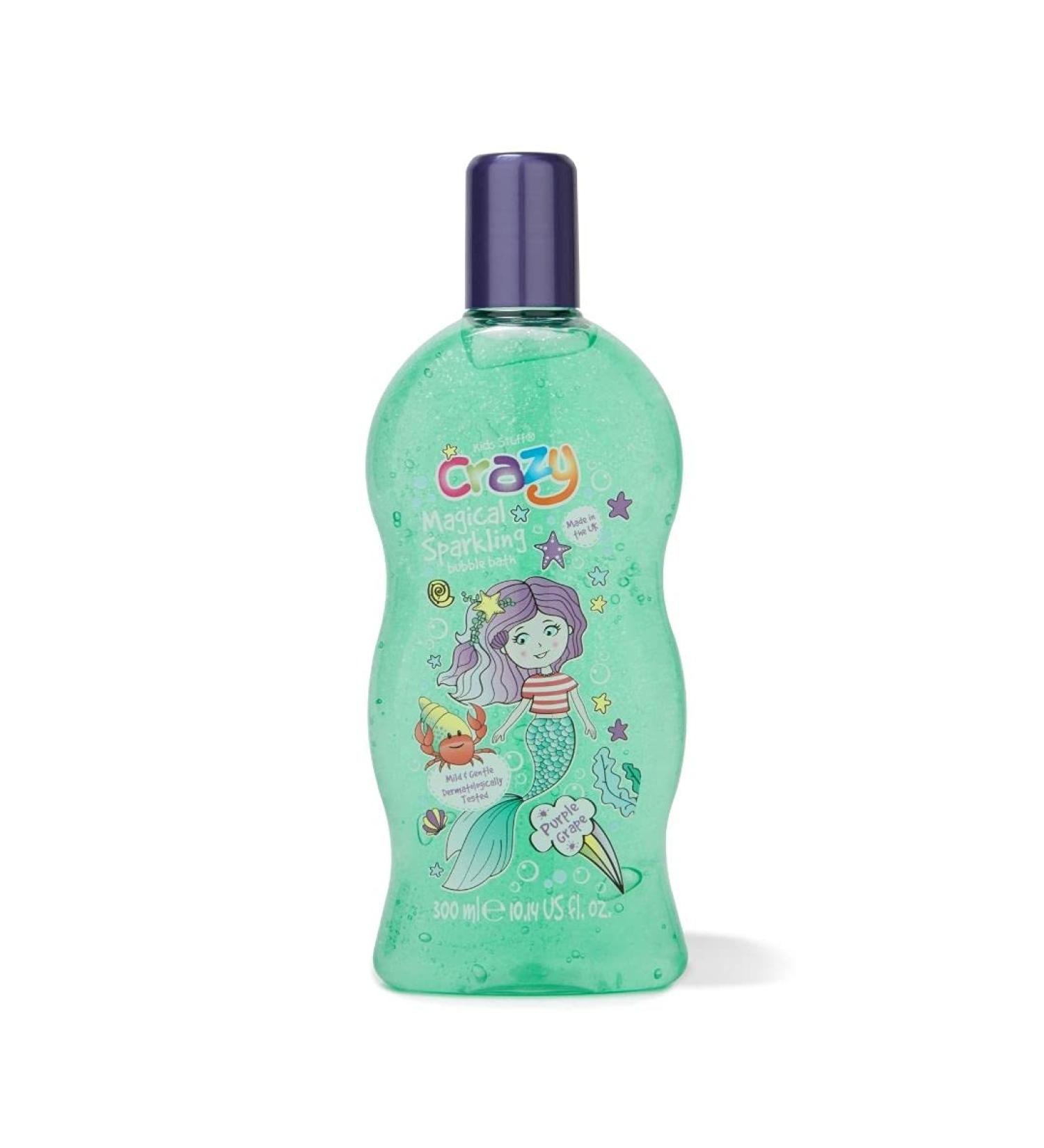 Kids Stuff Crazy Soap Magical Sparkling Bubble Bath - Dermatologically Tested, Vegan, Cruelty Free | 300ml - Buy Online on SooperMarket.com