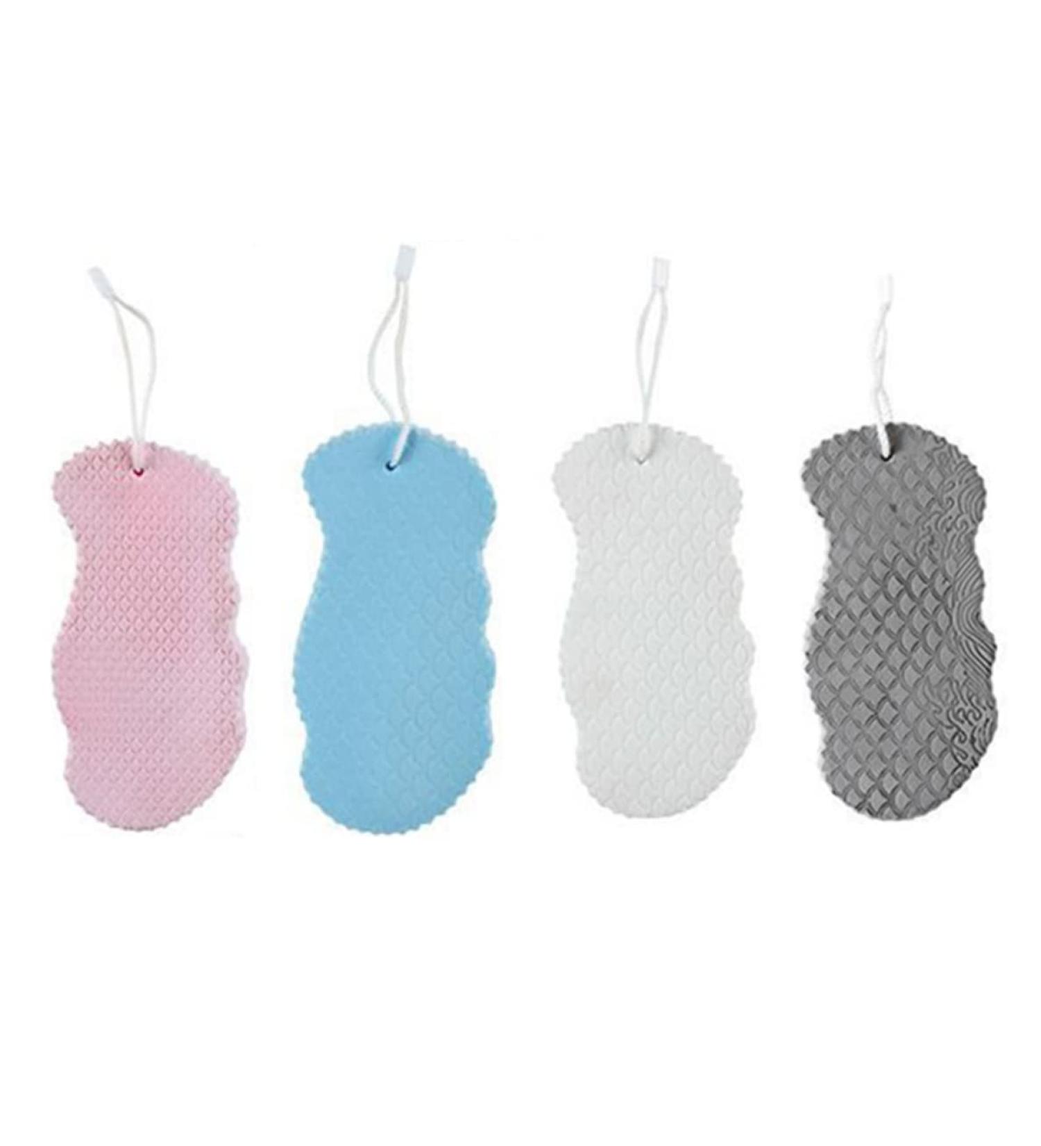 Exfoliating Bath Body Sponge Ultra Soft Exfoliating Sponges Magic Bath Sponges Bath Sponges for Kids Exfoliating Body Sponge Spa Scrub Dead Skin Dead Skin Sponge Remover (4 Pieces) - Buy Online on SooperMarket.com