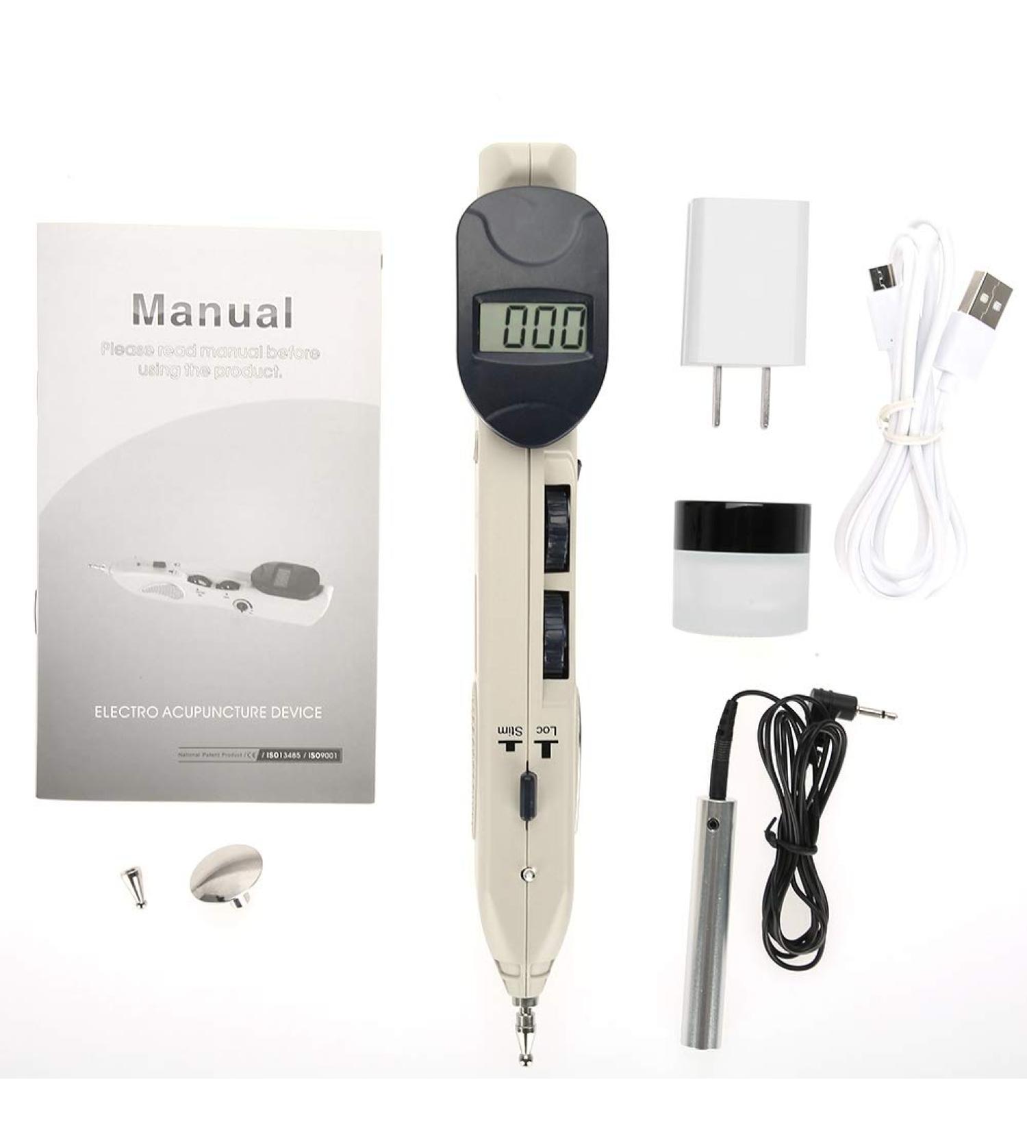 Bubbacare Acupuncture Pen | Electronic Magnetic Massager for Pain Relief | Needleless Acupuncture Instruments for Healthcare - Buy Online on SooperMarket.com