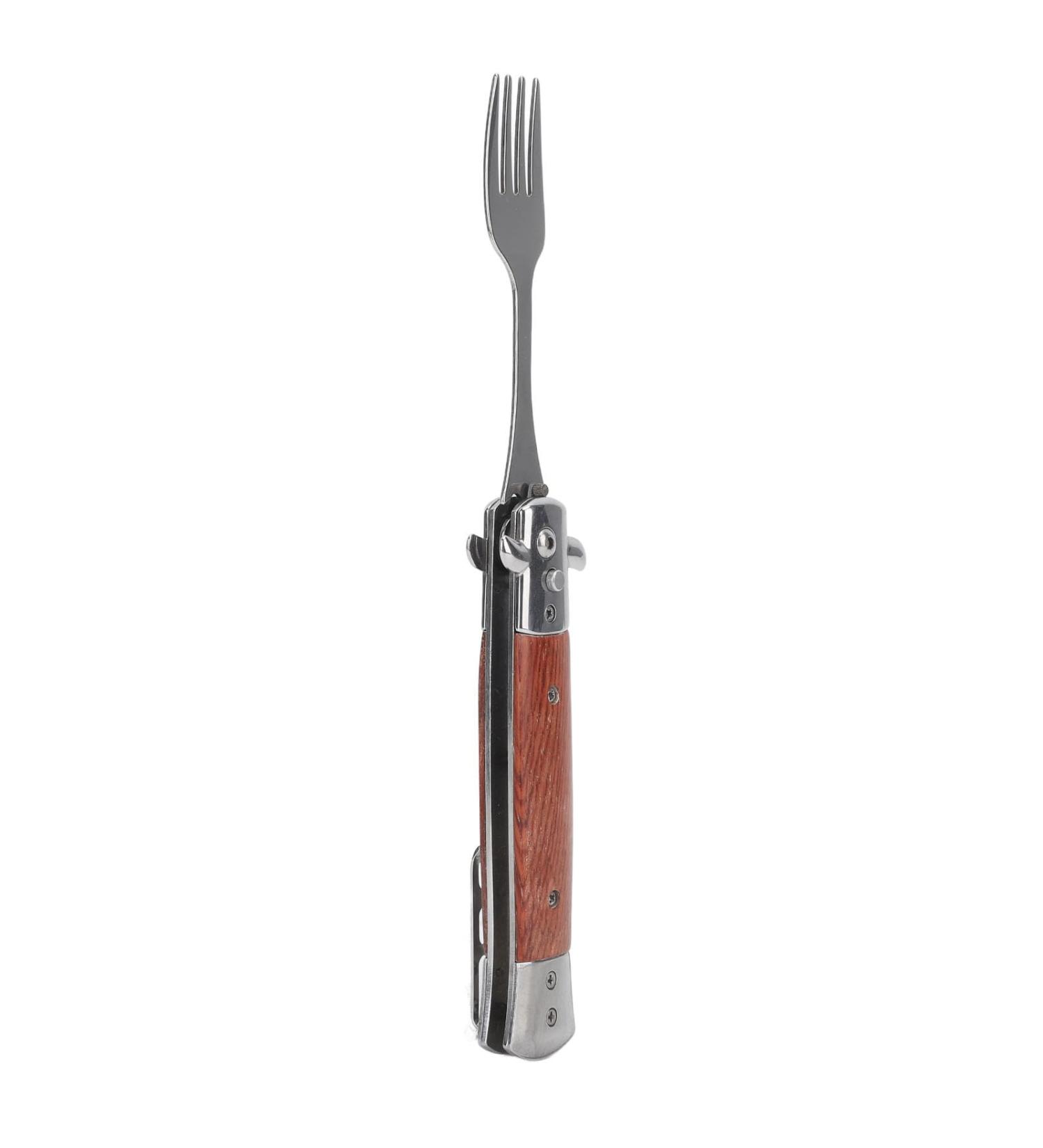 Automatic Spring Fork Foldable Spring Fork Smoothing Surfaces for Camping - Buy Online on SooperMarket.com