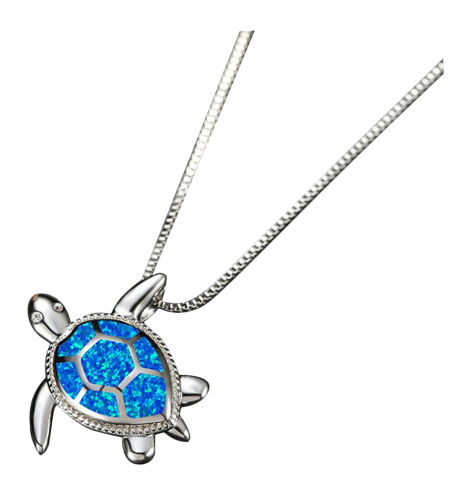 ibasenice Turtle Necklace Sea Neck Themed Pendant Theme Fashionable Beach Fashion Accessory Jewelry Necklace Ocean Turtle - Buy Online on SooperMarket.com