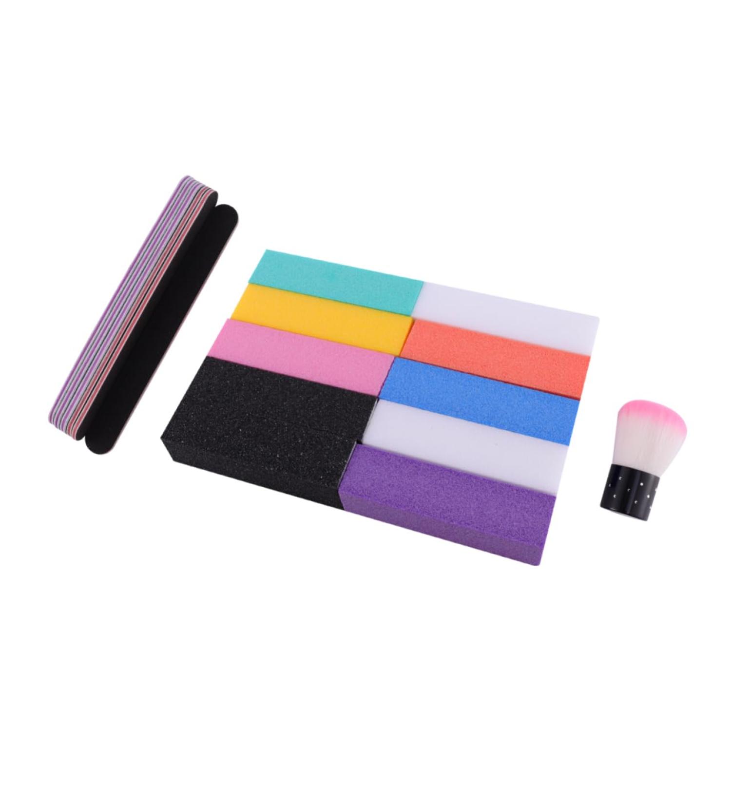 Mikinona 1 Set Manicure Tool Polishing Set Nail Files Nail Polishing Nail Art Supplies Gel Nail Kits Nail Buffing Block Manicure Pedicure Files Nail Manicure Kit Nails Kits Nail Art Tool - Buy Online on SooperMarket.com