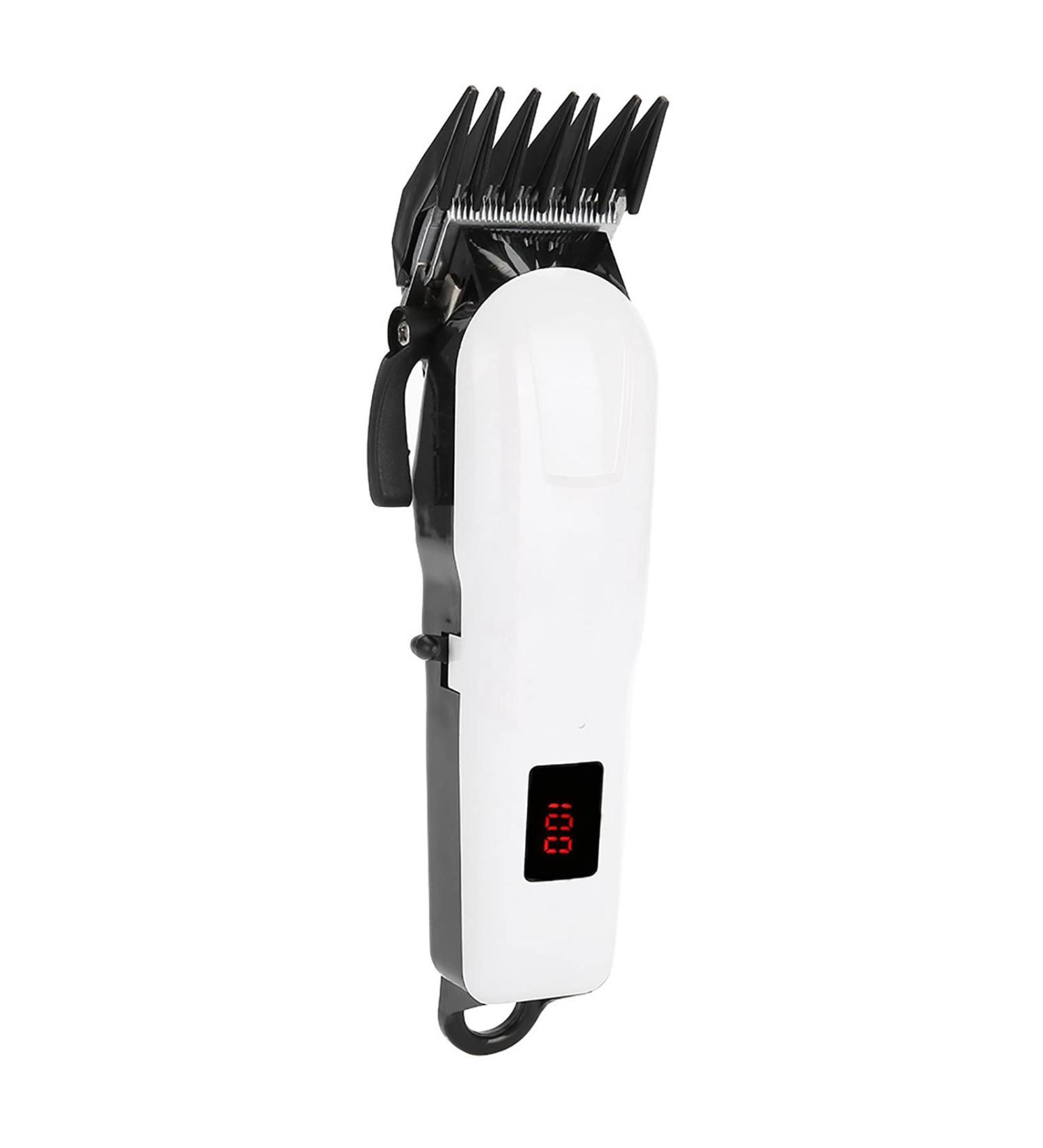 Buy USB Rechargeable Hair Clipper for Men - 240 Min Runtime Low Noise Steel Trimmer - Buy Online on SooperMarket.com