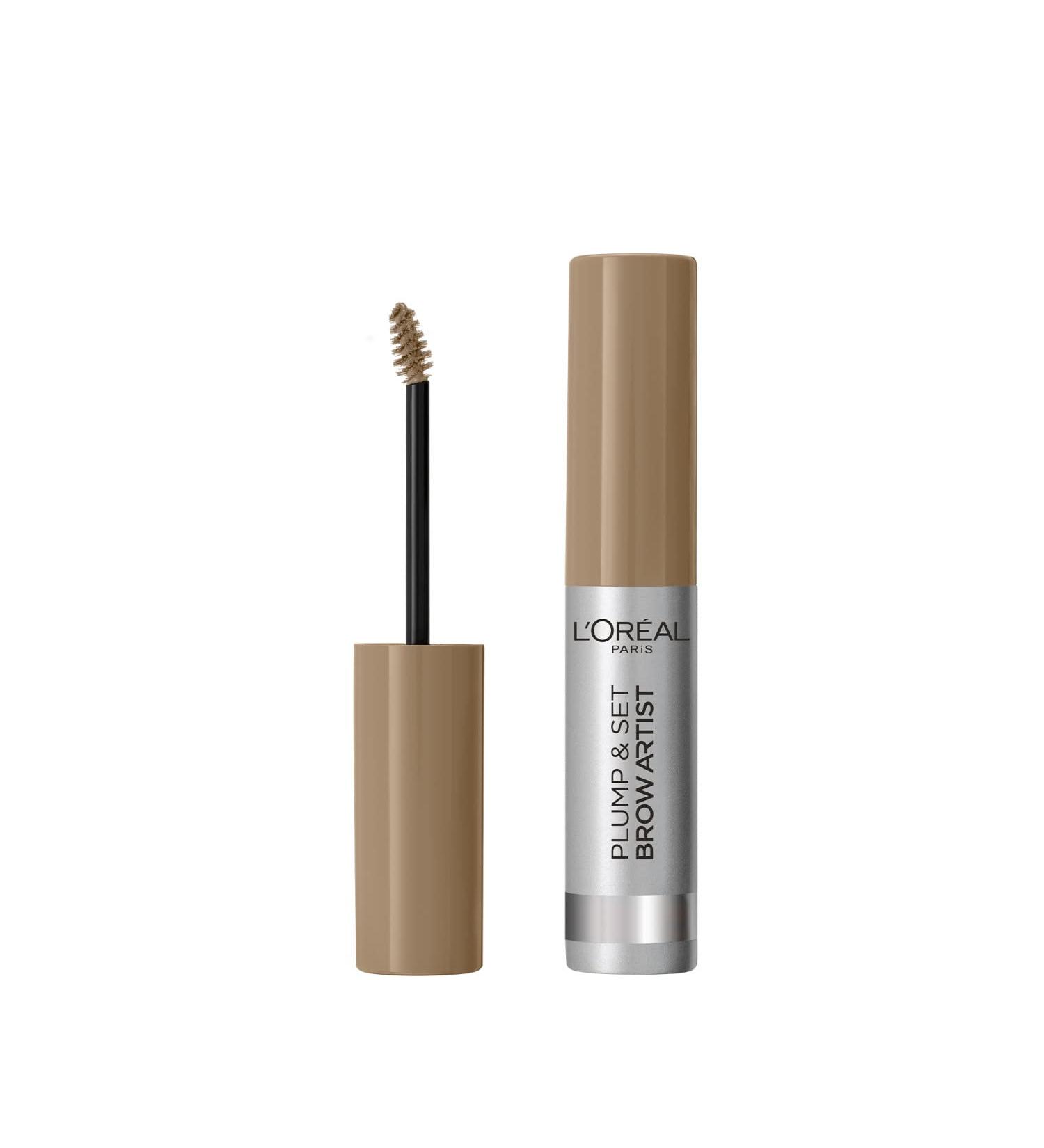 L'Or al Paris Plump & Set Brow Artist Mascara - 101 Blonde 5ml 3 Pack - International Shipping Available - Buy Online on SooperMarket.com