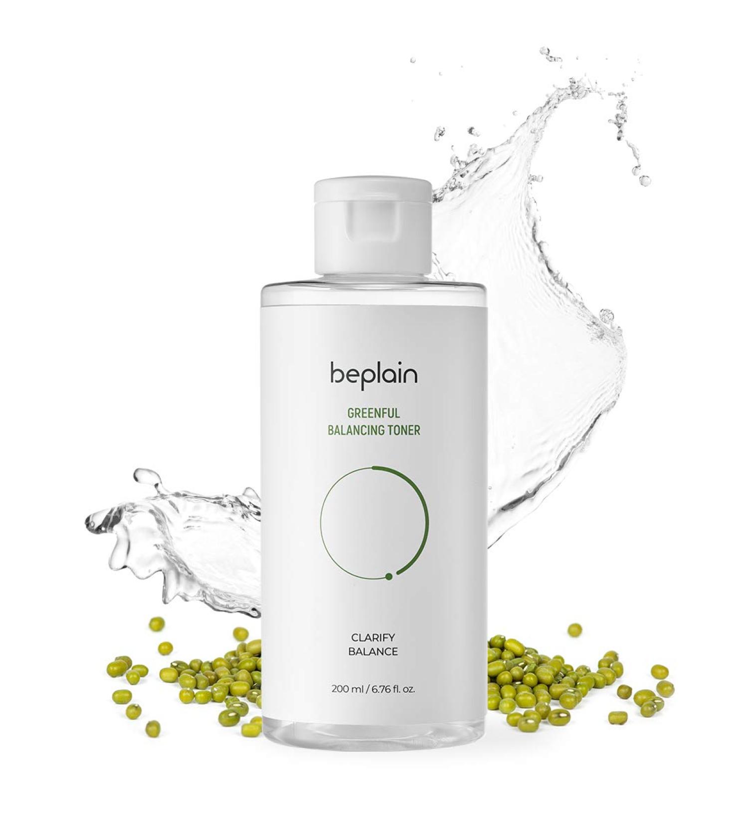 Beplain Greenful Balancing Toner 200ml - Hydrating & Soothing Skincare - Buy Online on SooperMarket.com