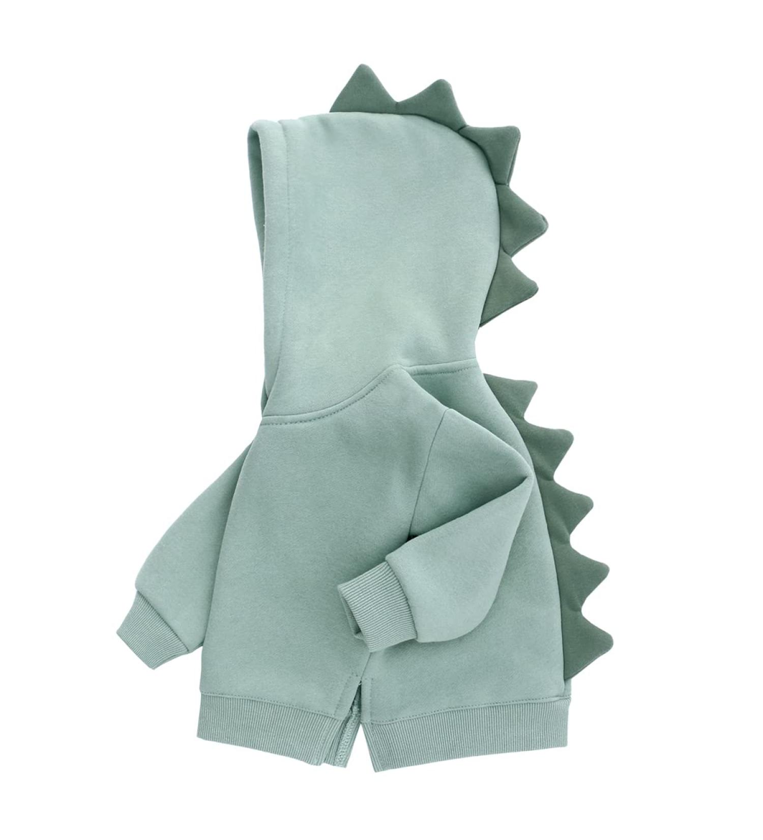 Famuka Little Kids Dinosaur Hoodie Toddler Boy Girl Sweatshirt - Unisex Casual Tops (Green, 9 Months) - Buy Online on SooperMarket.com