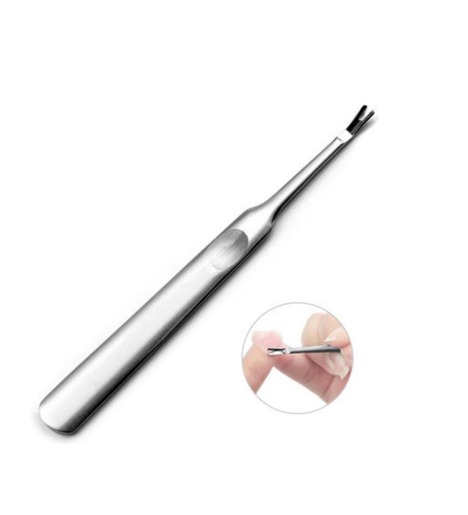 Professional Stainless Steel Cuticle Pusher & Remover - Perfect Nail Art Manicure Tool for International Shipping - Buy Online on SooperMarket.com
