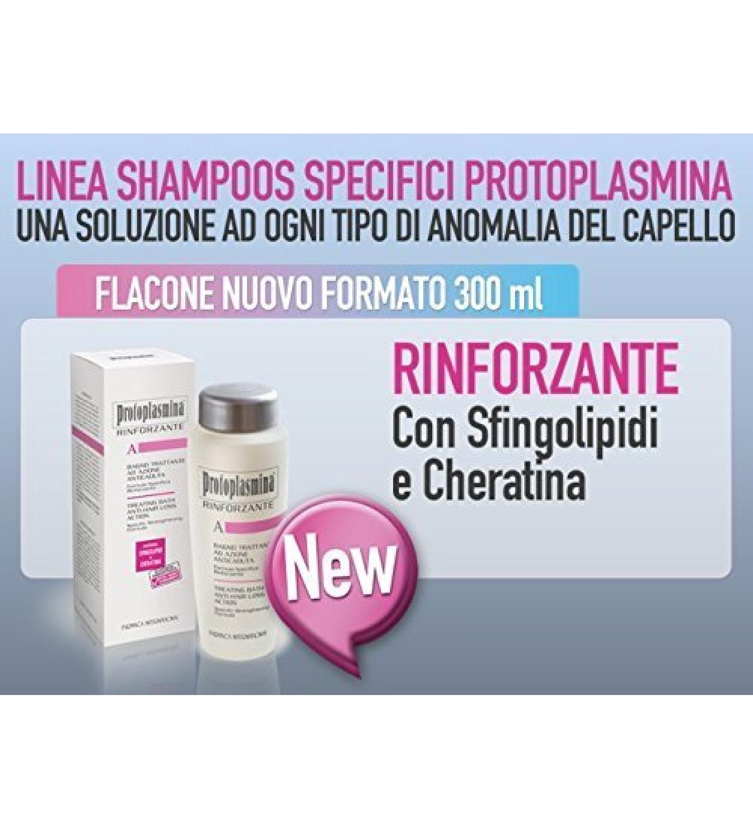 Protoplasmina Strengthening Shampoo for Hair Loss Prevention 300 ml