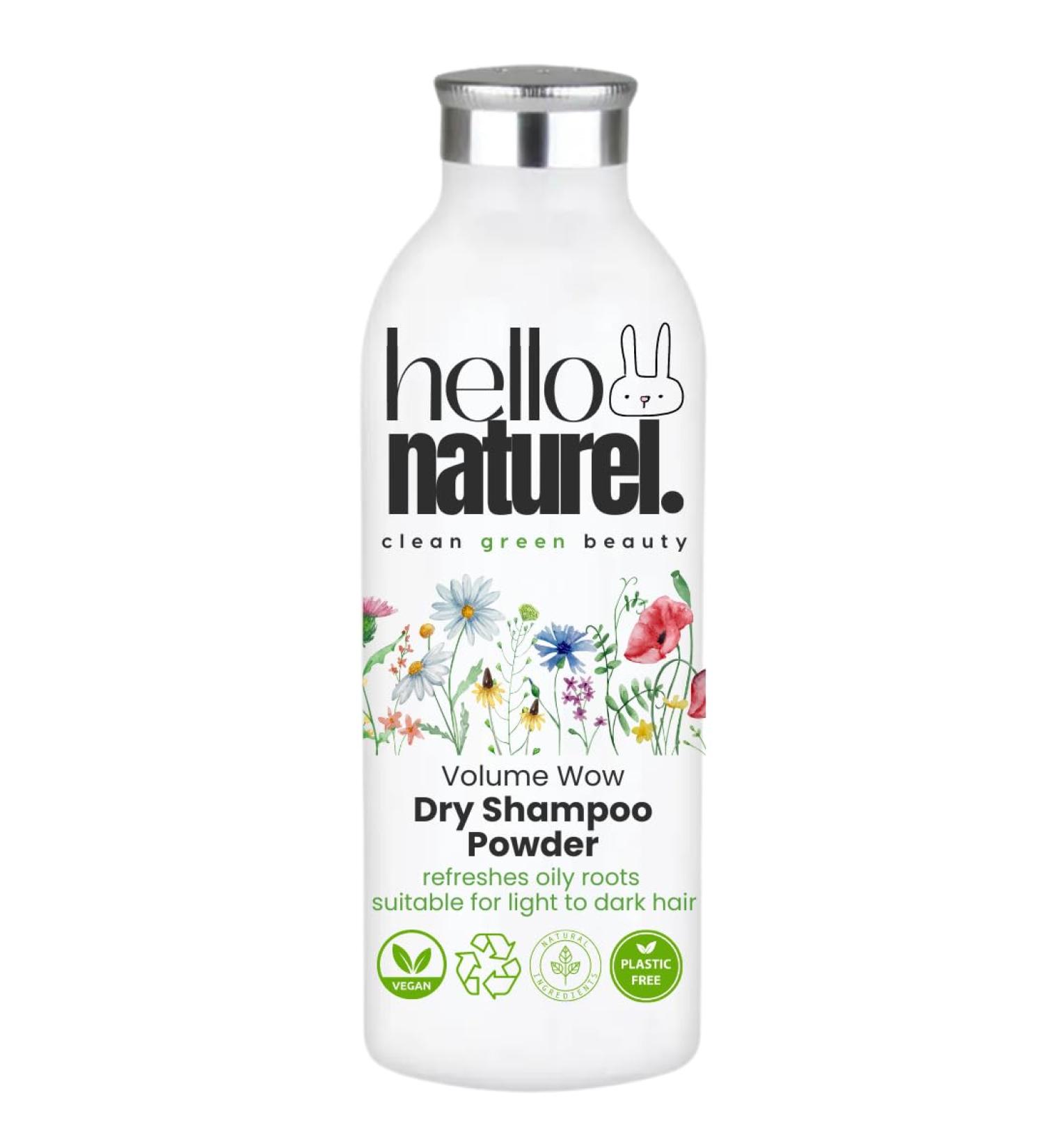 Dry Shampoo Powder | Benzene Free & Non-Aerosol | 100% Natural Vegan Formula | Large Size | Long Lasting & Recyclable | Shop Internationally - Buy Online on SooperMarket.com