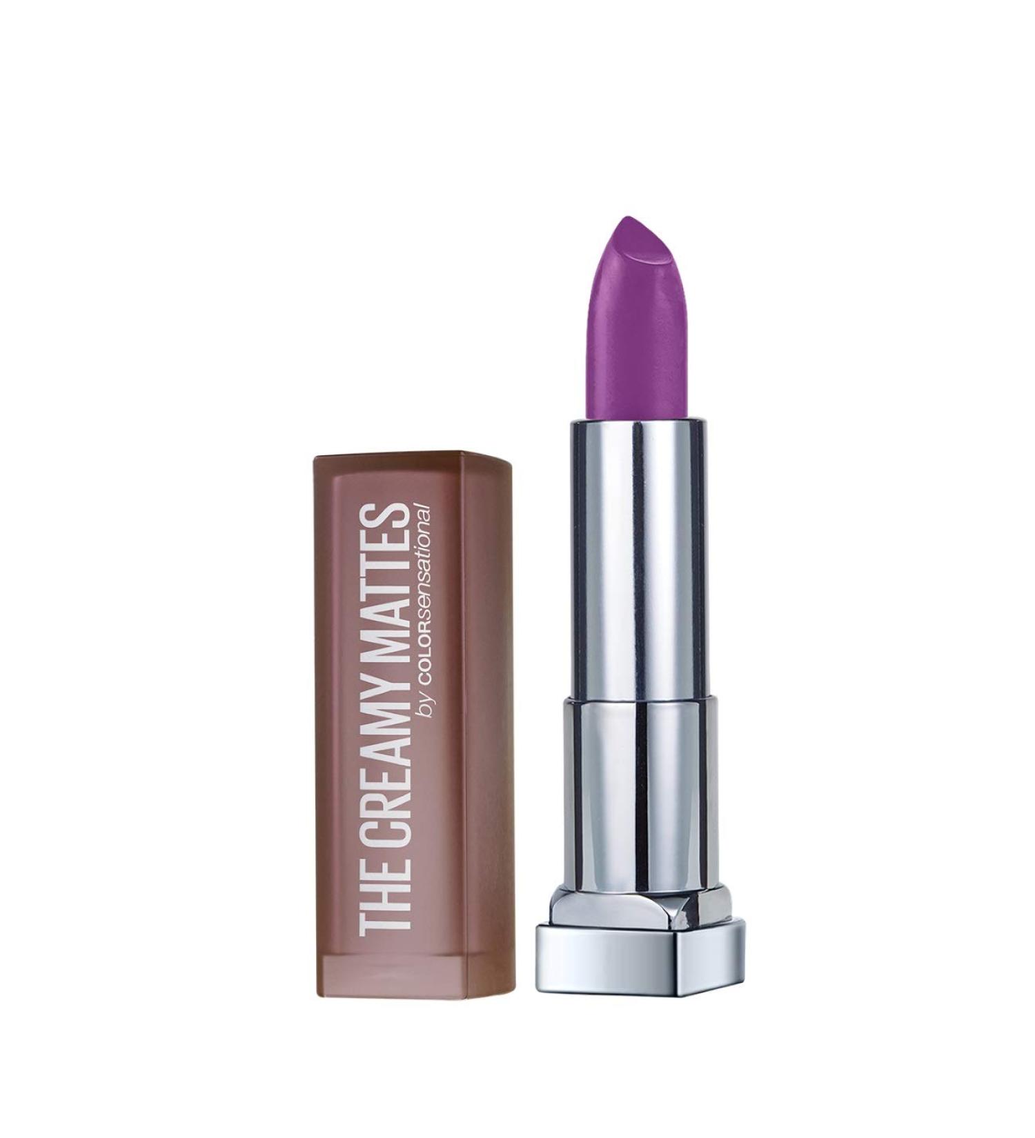 Maybelline New York Color Sensational Purple Matte Lipstick - Vibrant Violet 0.15 oz - Buy Online on SooperMarket.com