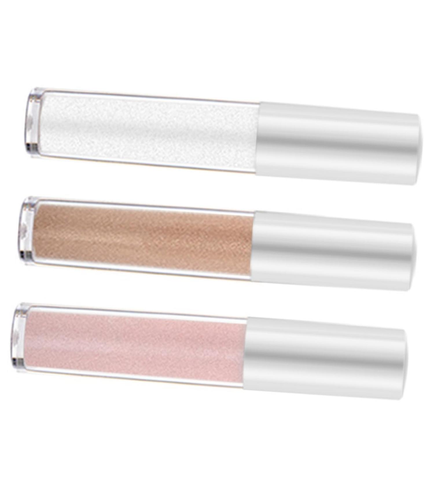 WOONEKY 3pcs Polarized Monochrome Glitter Eye Makeup Plastic - Buy Online on SooperMarket.com
